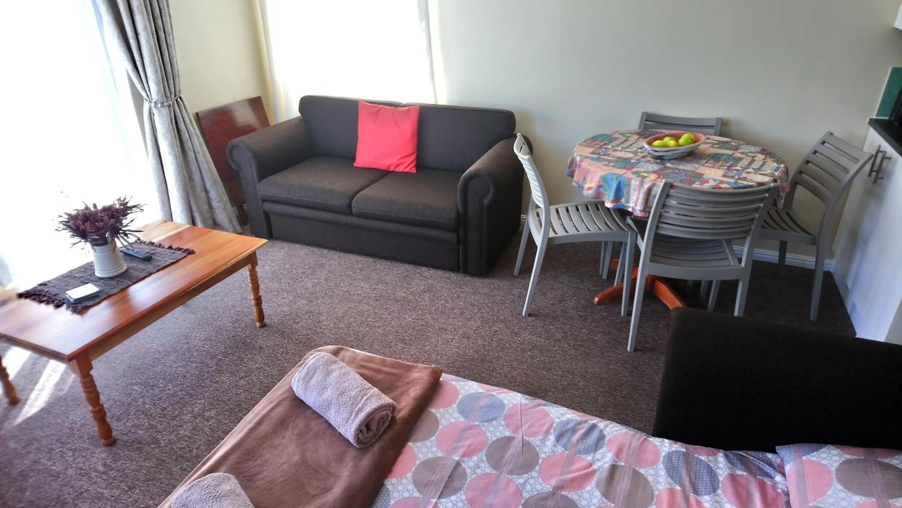 Living room in Welterusten Guesthouse