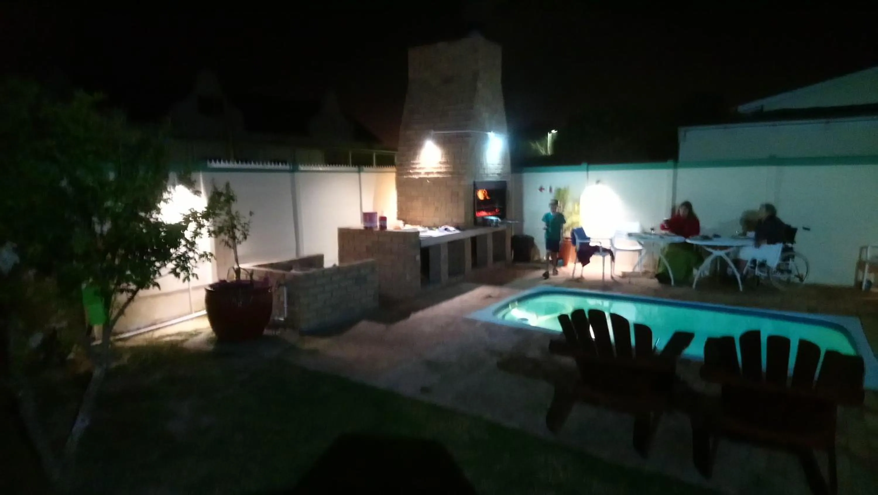 Swimming pool in Welterusten Guesthouse