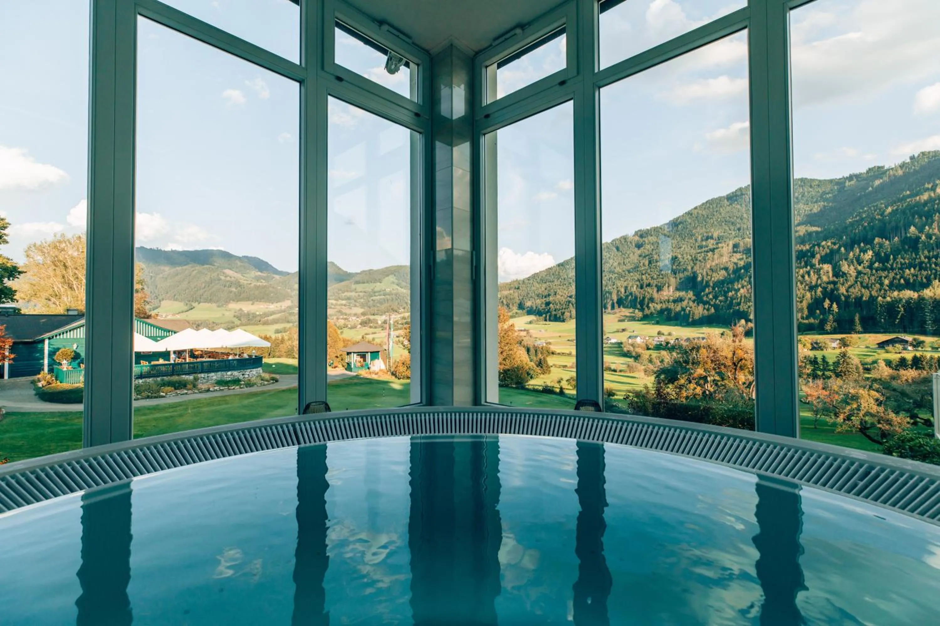 Spa and wellness centre/facilities in IMLAUER Hotel Schloss Pichlarn