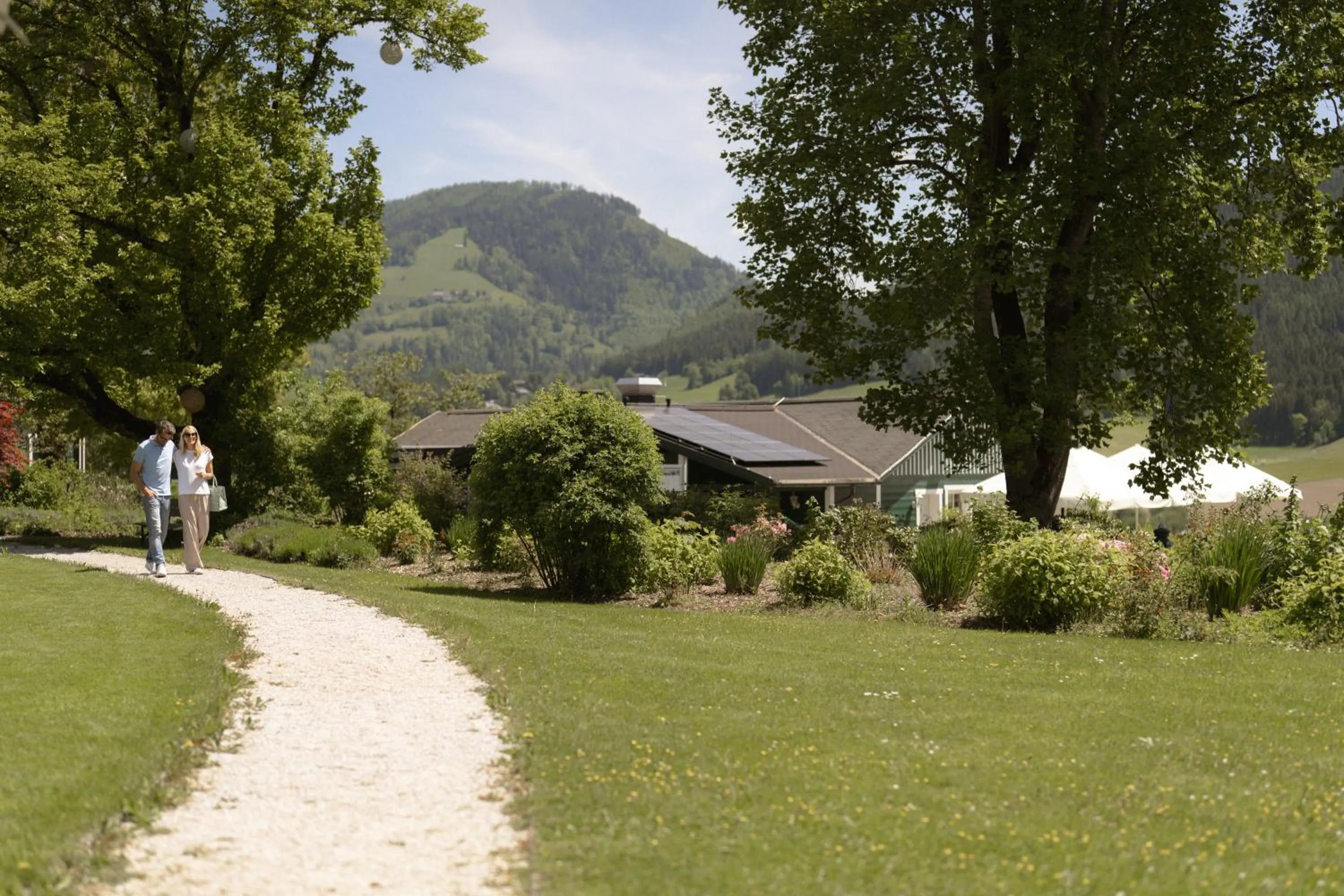 Garden in IMLAUER Hotel Schloss Pichlarn