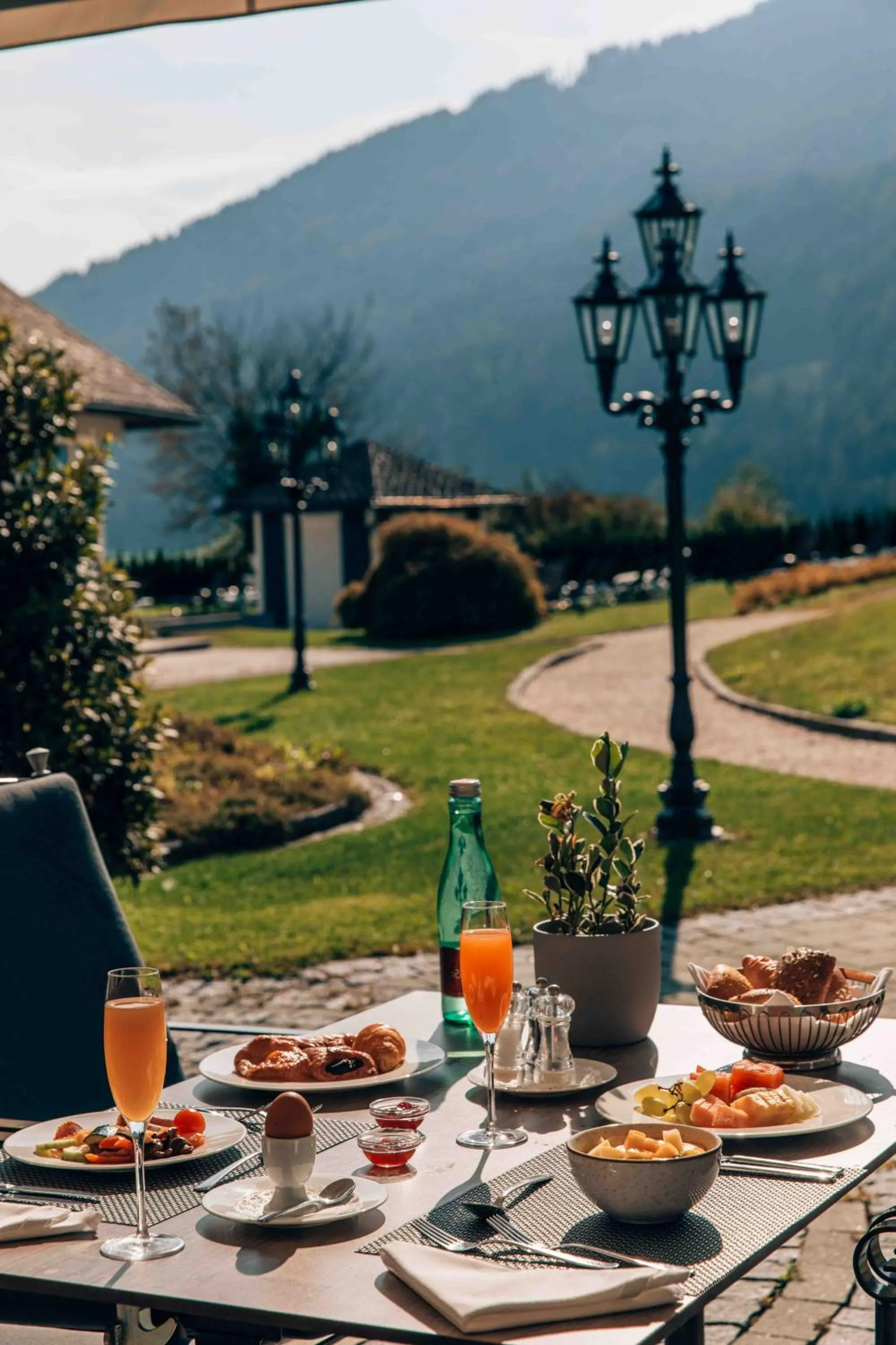Balcony/Terrace in IMLAUER Hotel Schloss Pichlarn