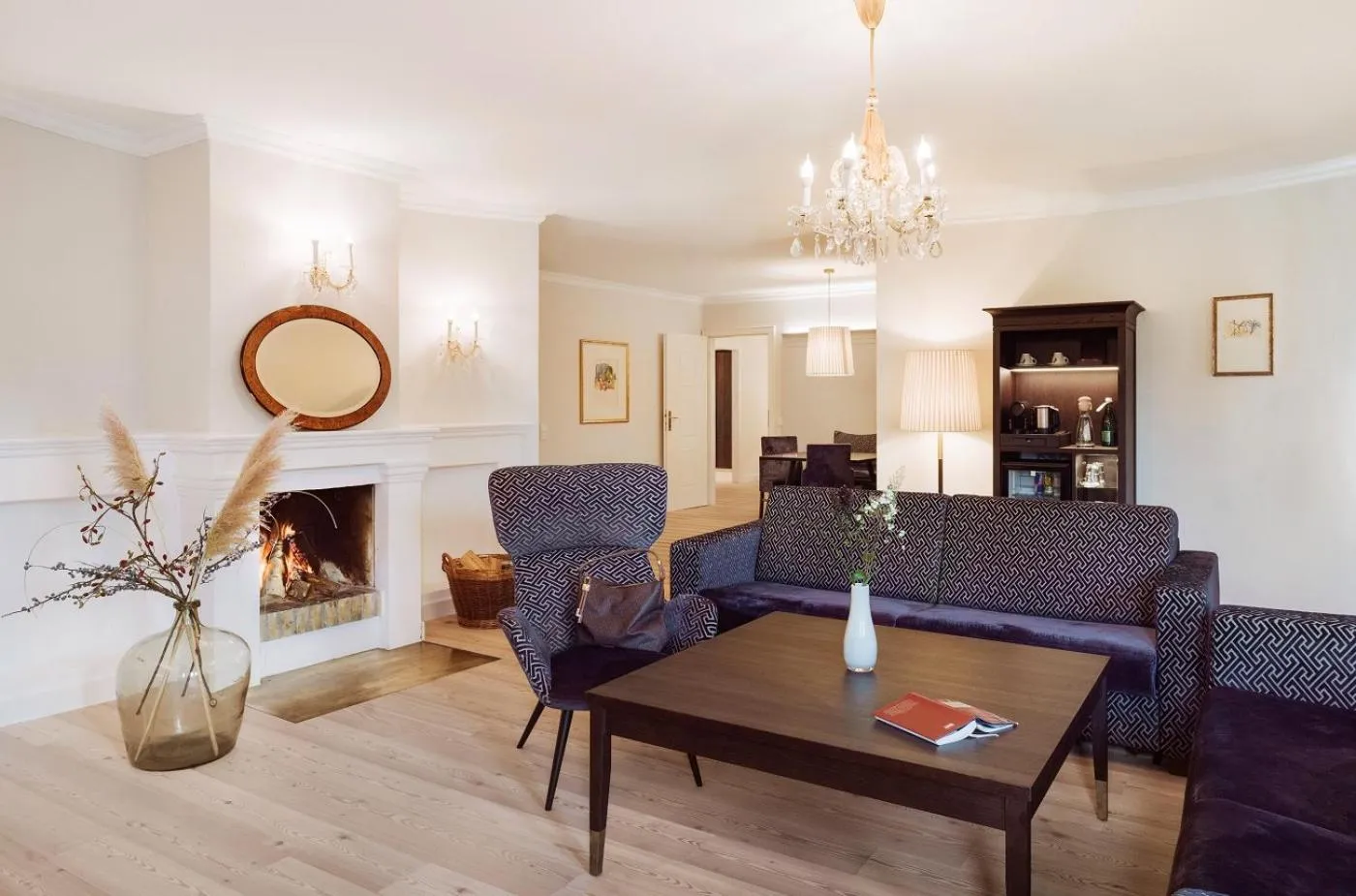 Living room in IMLAUER Hotel Schloss Pichlarn