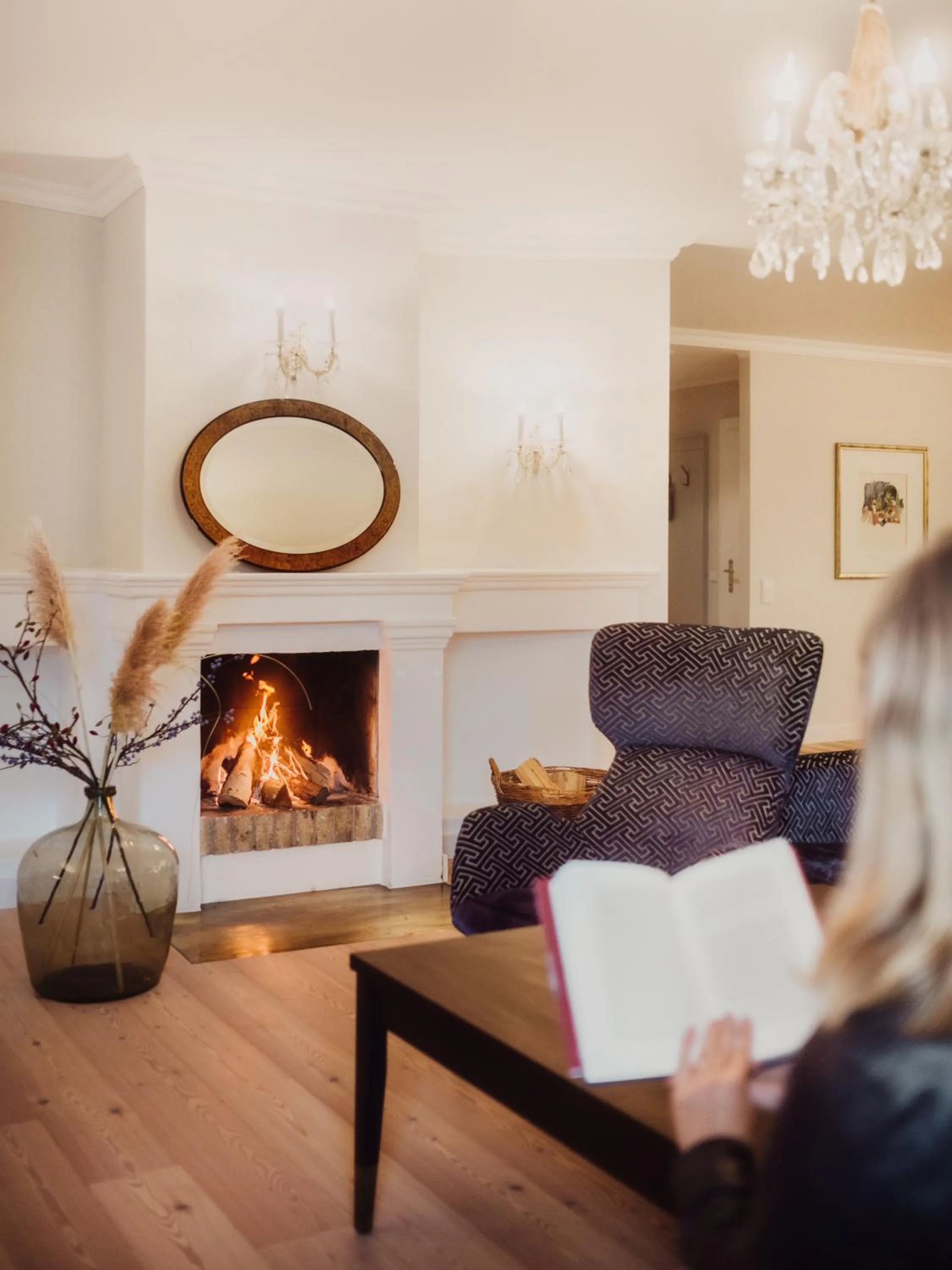 Living room in IMLAUER Hotel Schloss Pichlarn