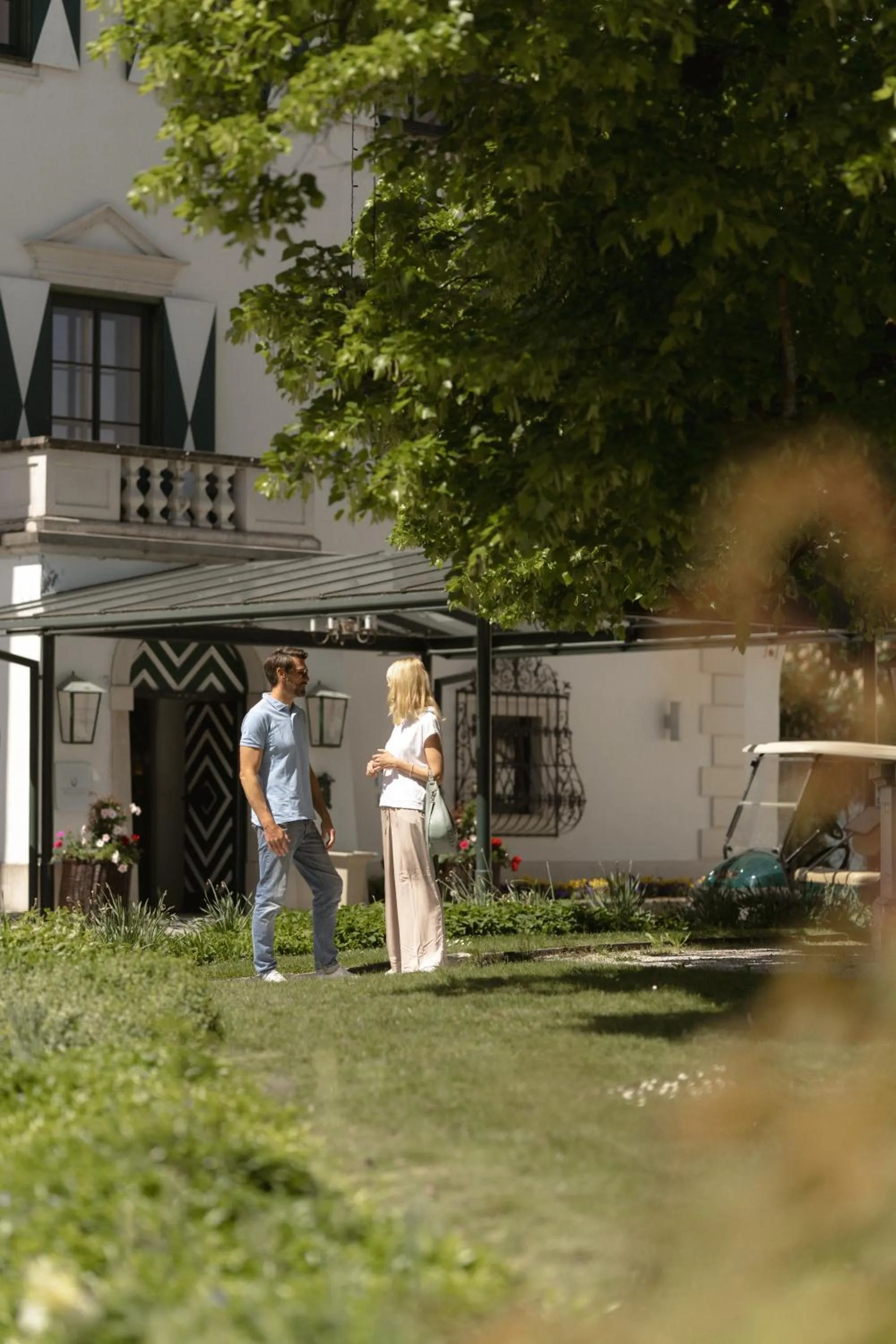Garden in IMLAUER Hotel Schloss Pichlarn