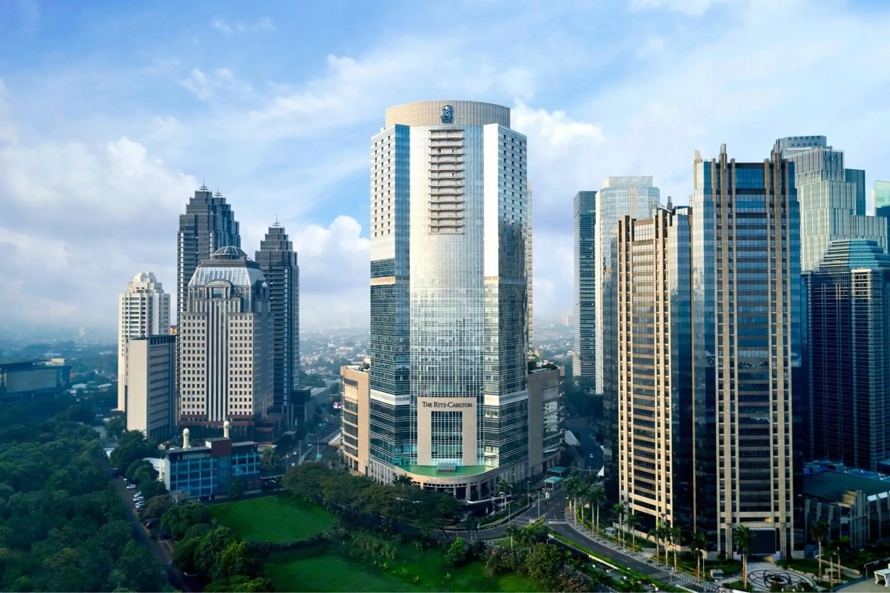 Property building in The Ritz-Carlton Jakarta, Pacific Place