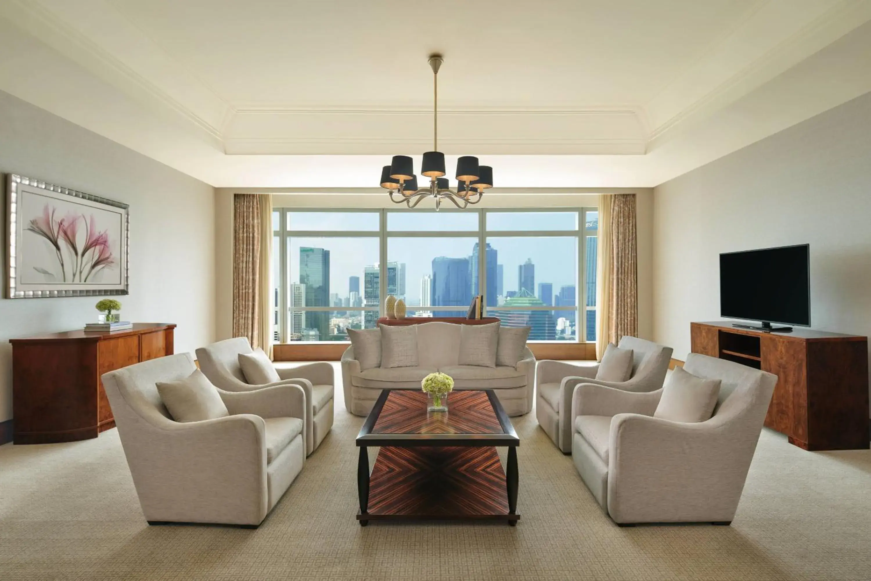 Living room, Seating Area in The Ritz-Carlton Jakarta, Pacific Place