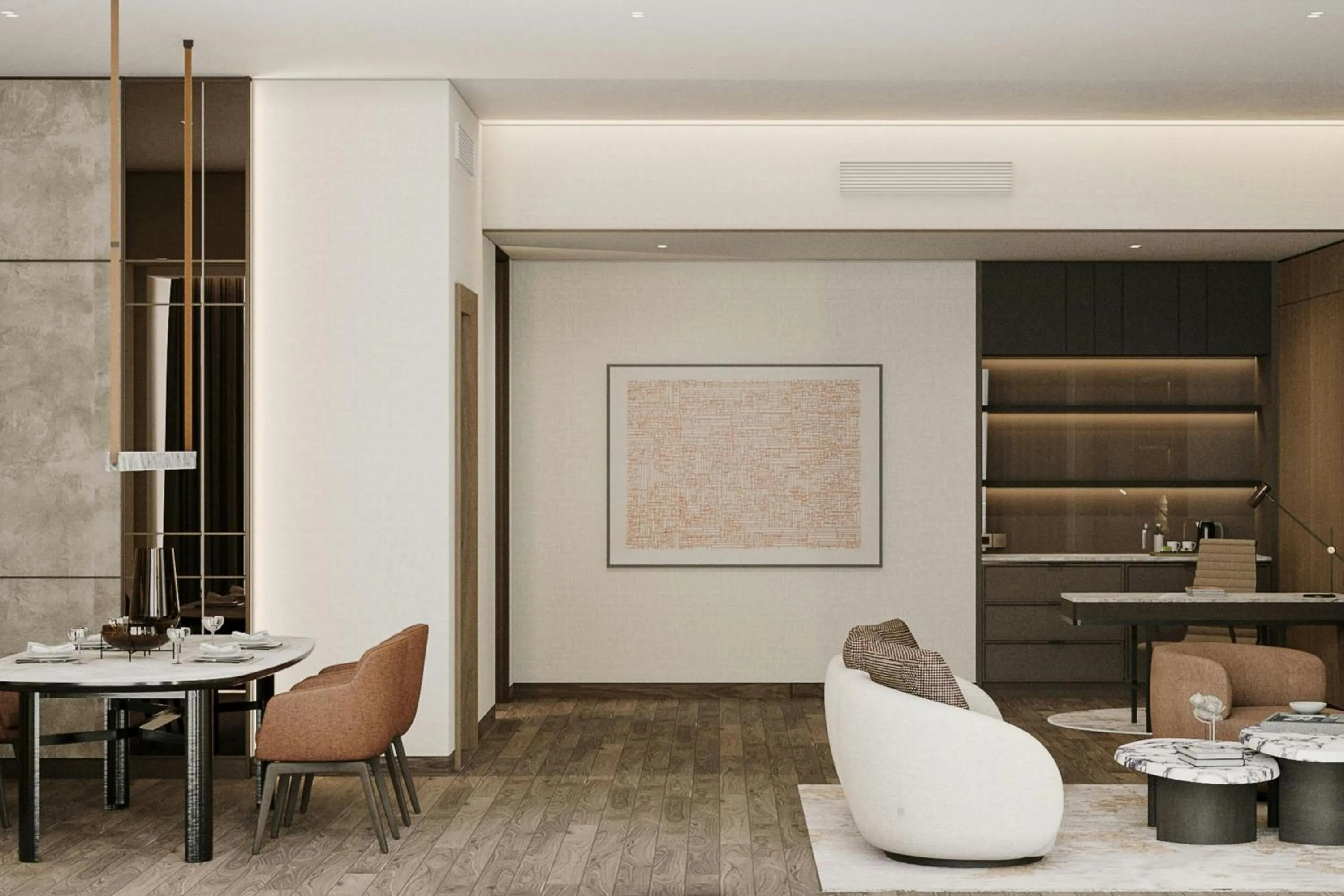 Photo of the whole room in The Ritz-Carlton Jakarta, Pacific Place