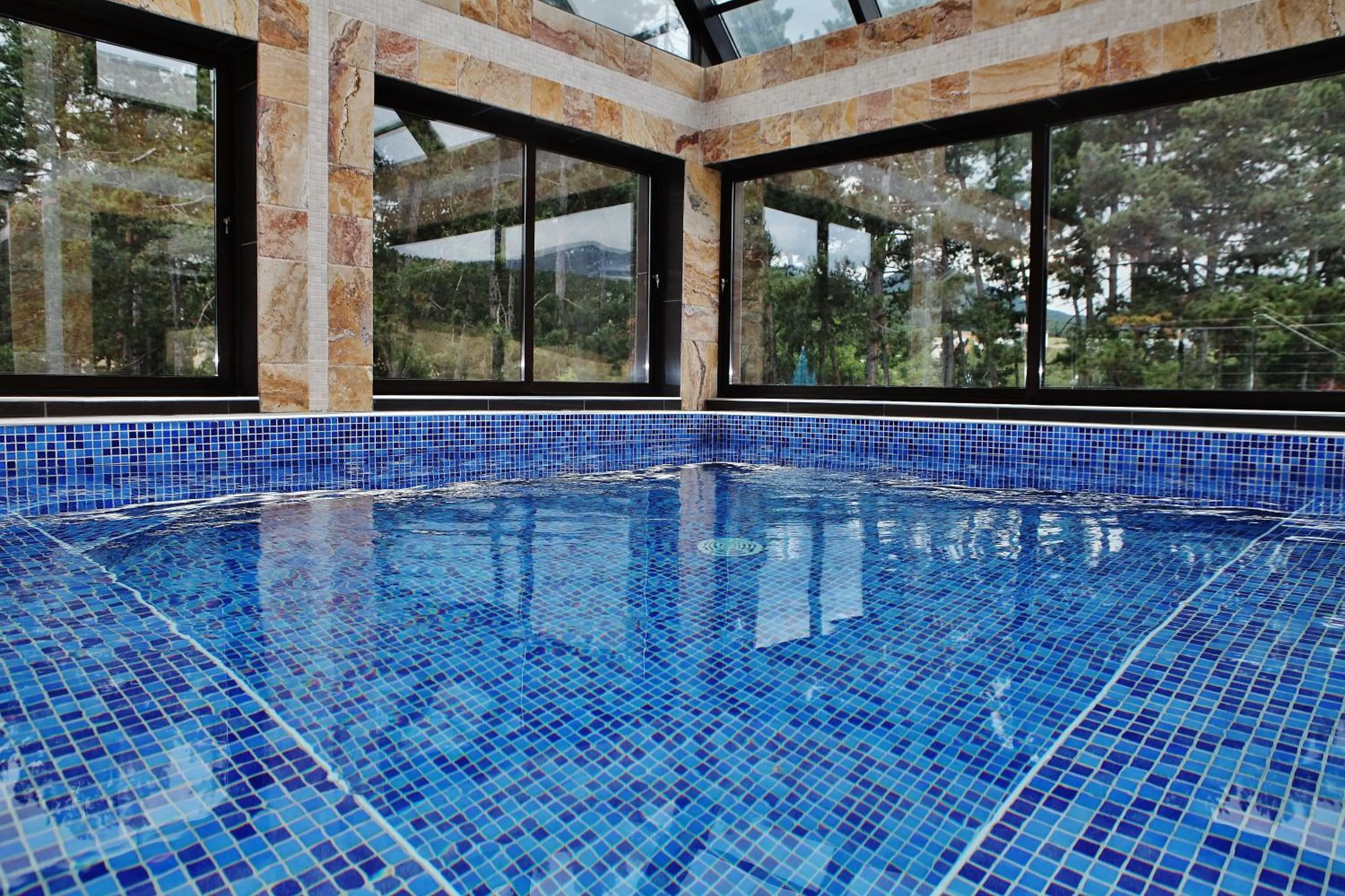 Pool view in SPA Hotel Infinity Park Velingrad