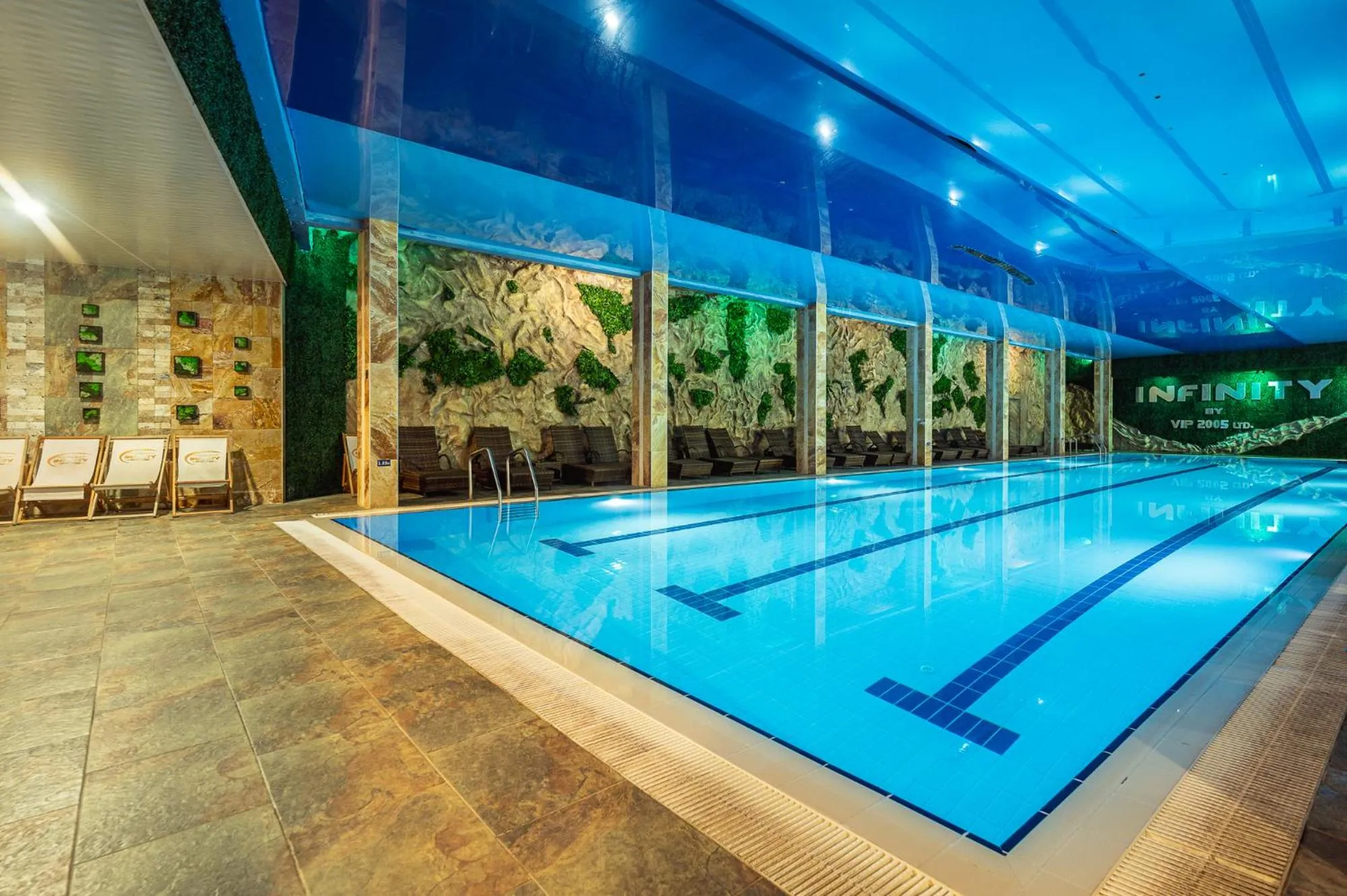 Swimming pool in SPA Hotel Infinity Park Velingrad