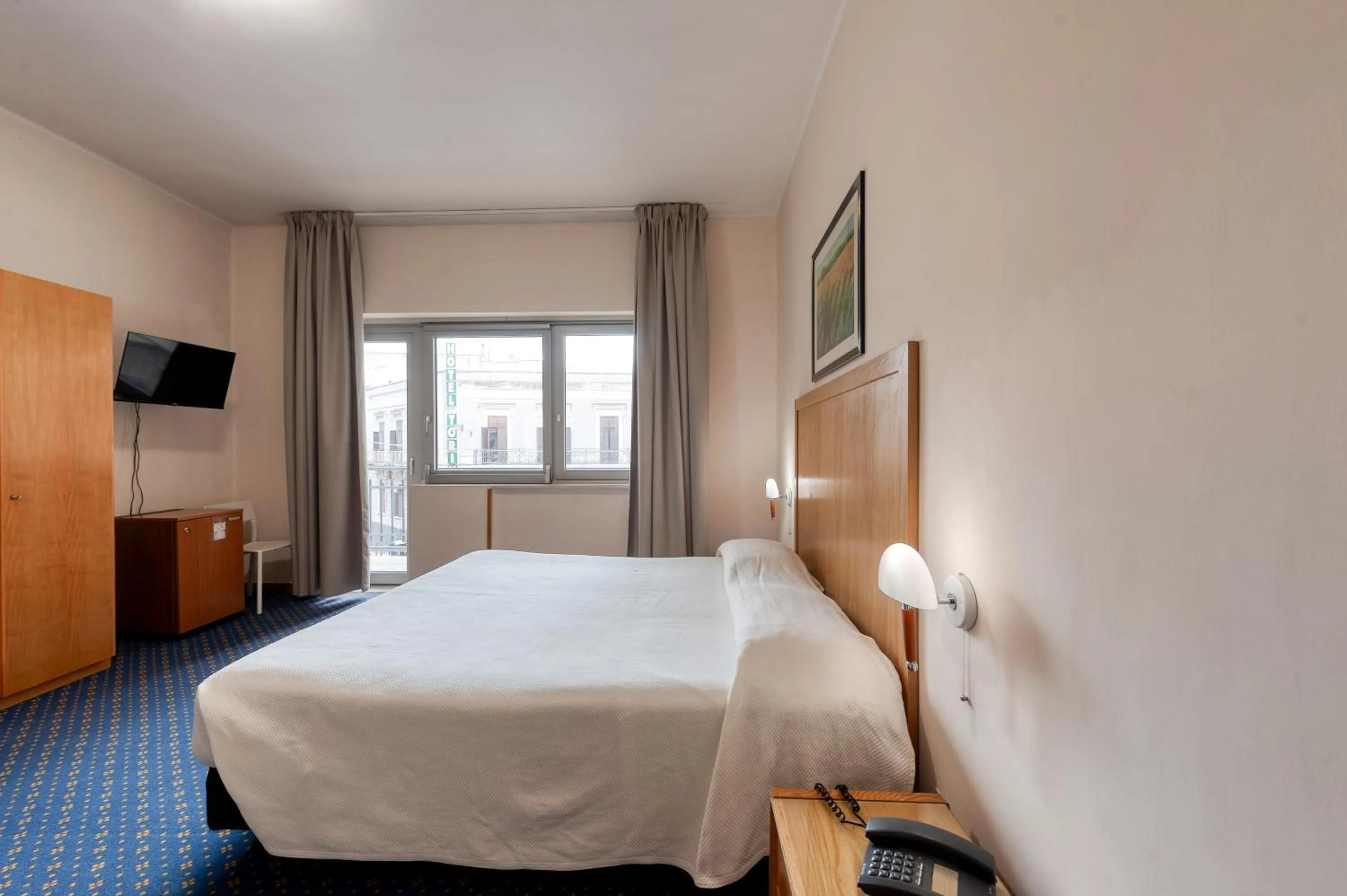 Bed in Hotel Barsotti