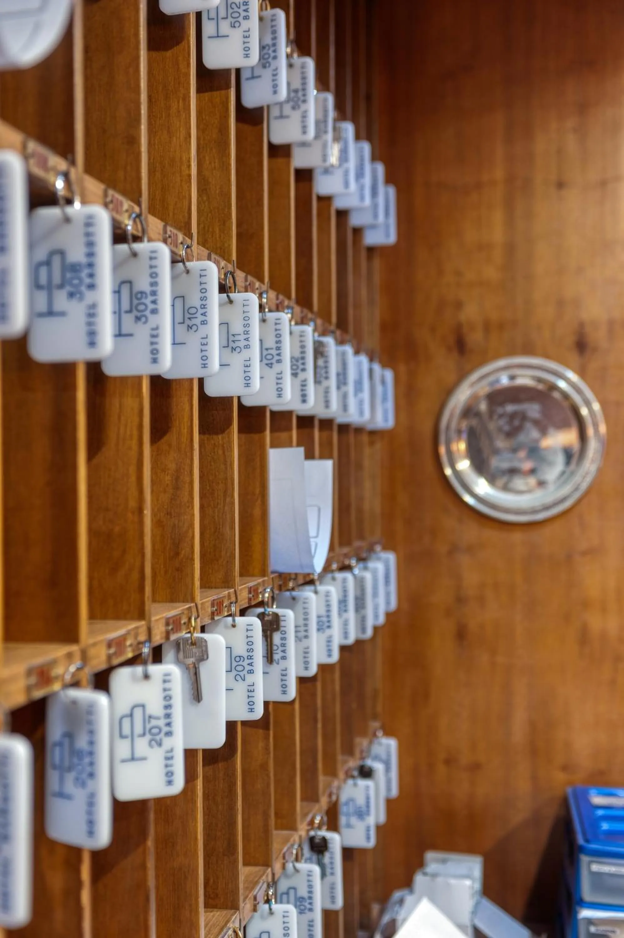 Lobby or reception in Hotel Barsotti