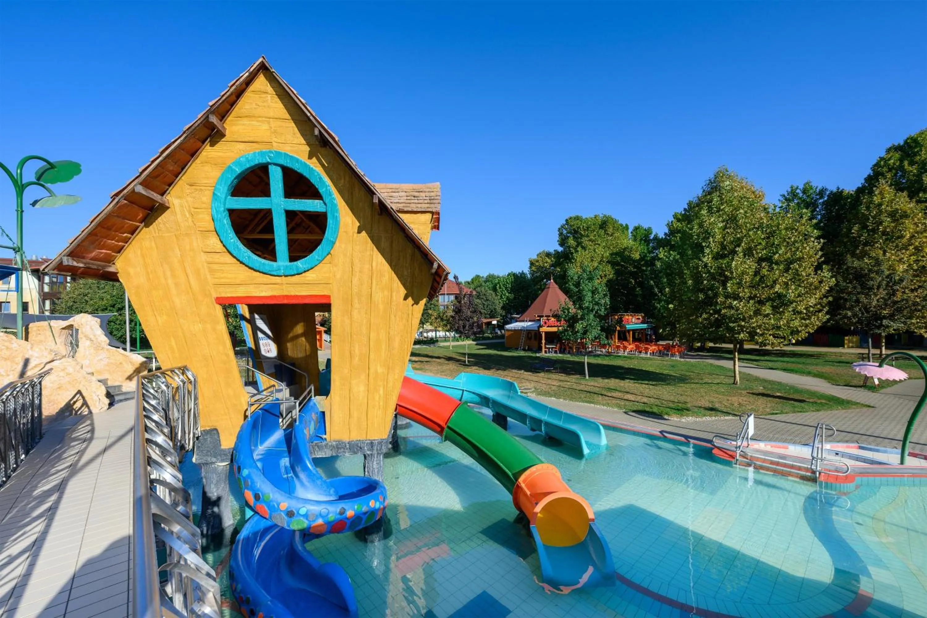 Pool view in Park Inn by Radisson Zalakaros Hotel & Spa - All inclusive