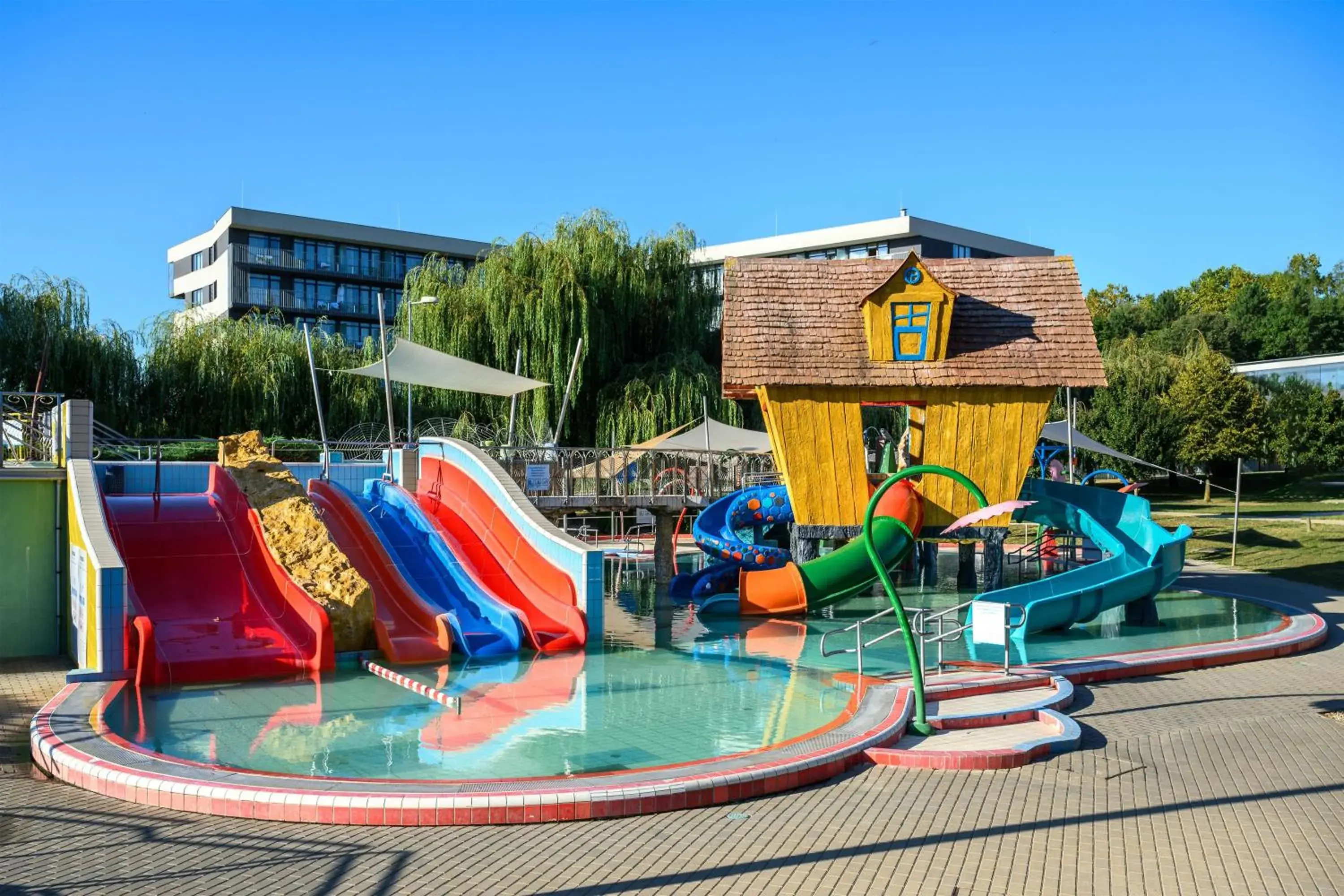 Pool view in Park Inn by Radisson Zalakaros Hotel & Spa - All inclusive Pool view in Park Inn by Radisson Zalakaros Hotel & Spa - All inclusive