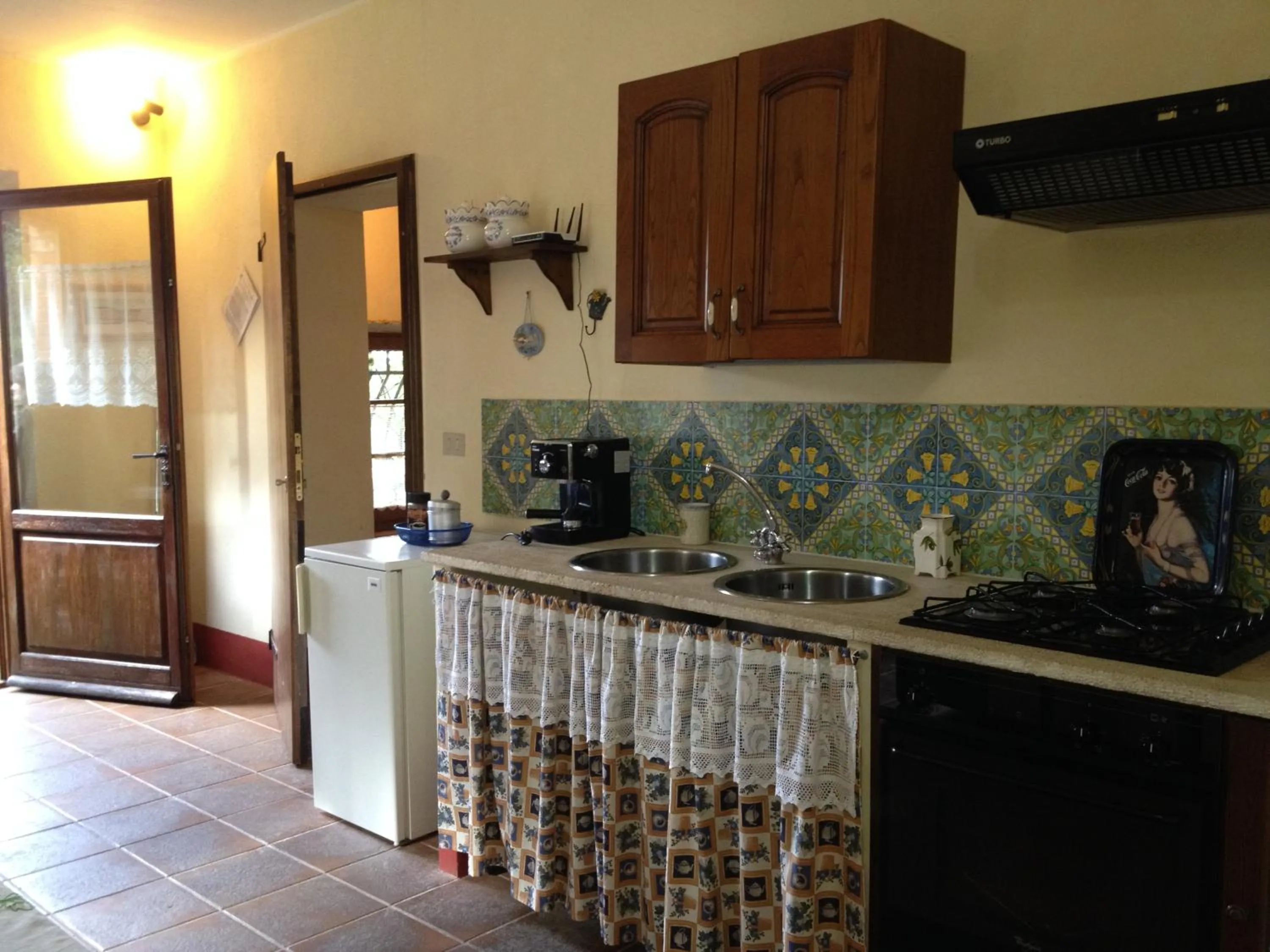 Kitchen or kitchenette in Tenuta Santagnese
