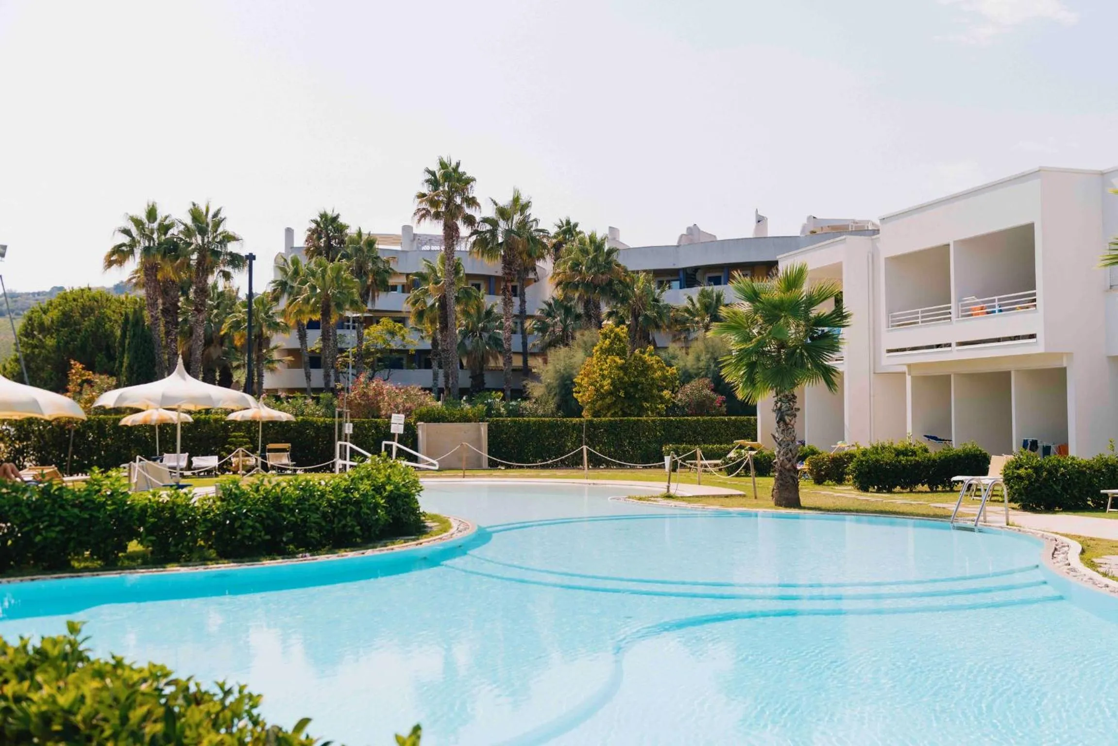 Pool view in SeaPark SPA Resort