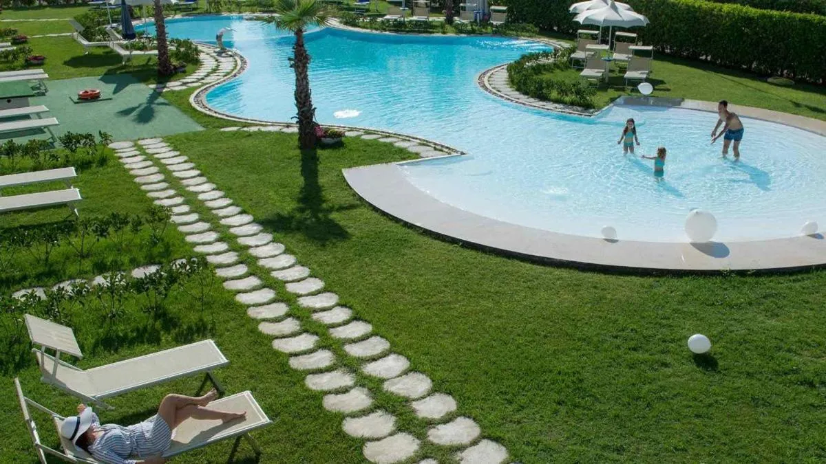 Swimming pool in SeaPark SPA Resort