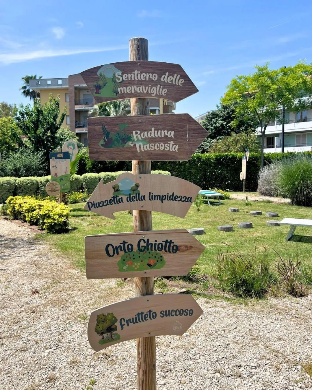 Natural landscape in SeaPark SPA Resort