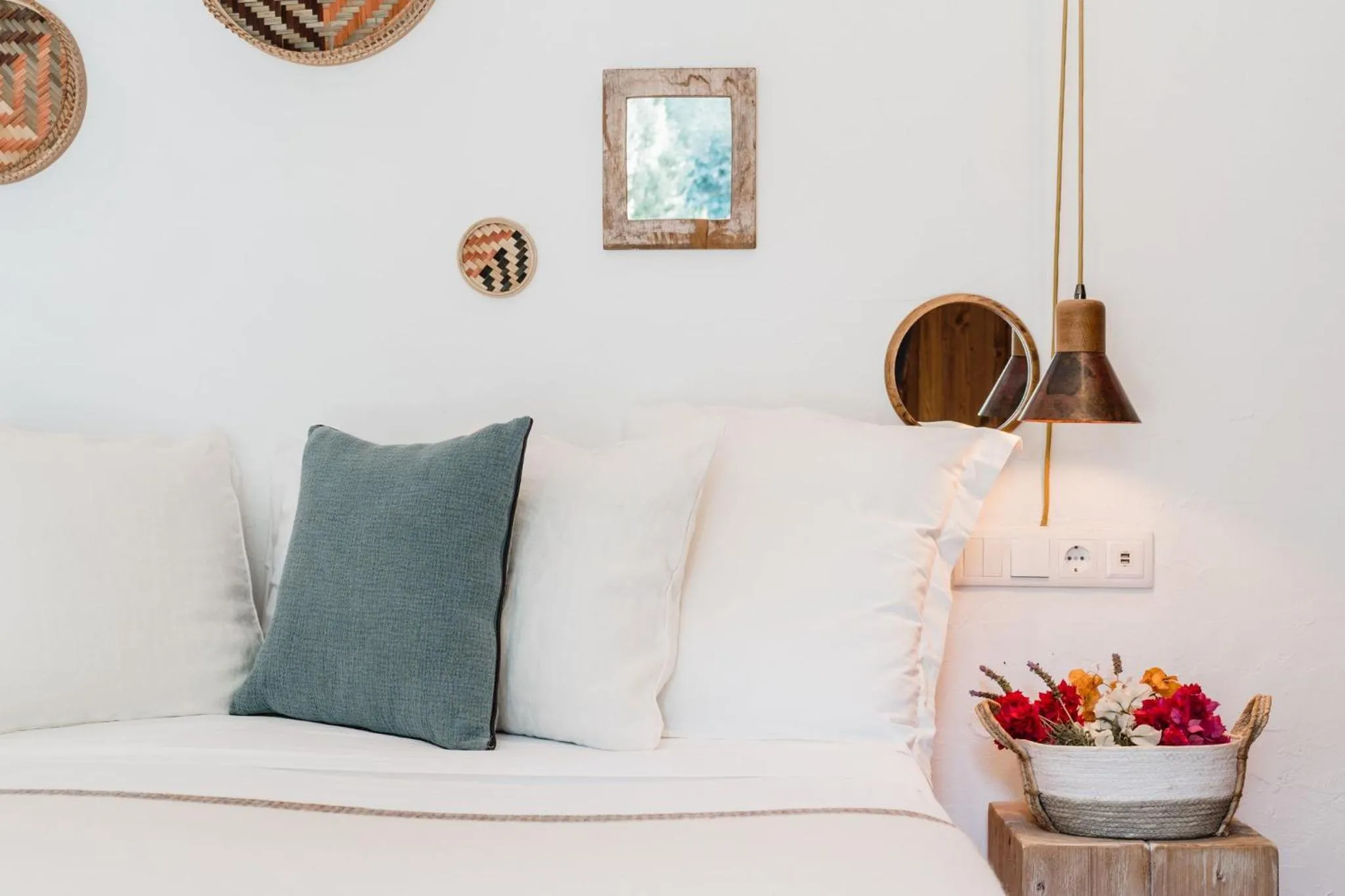 Bed in Can Vistabella Boutique Resort