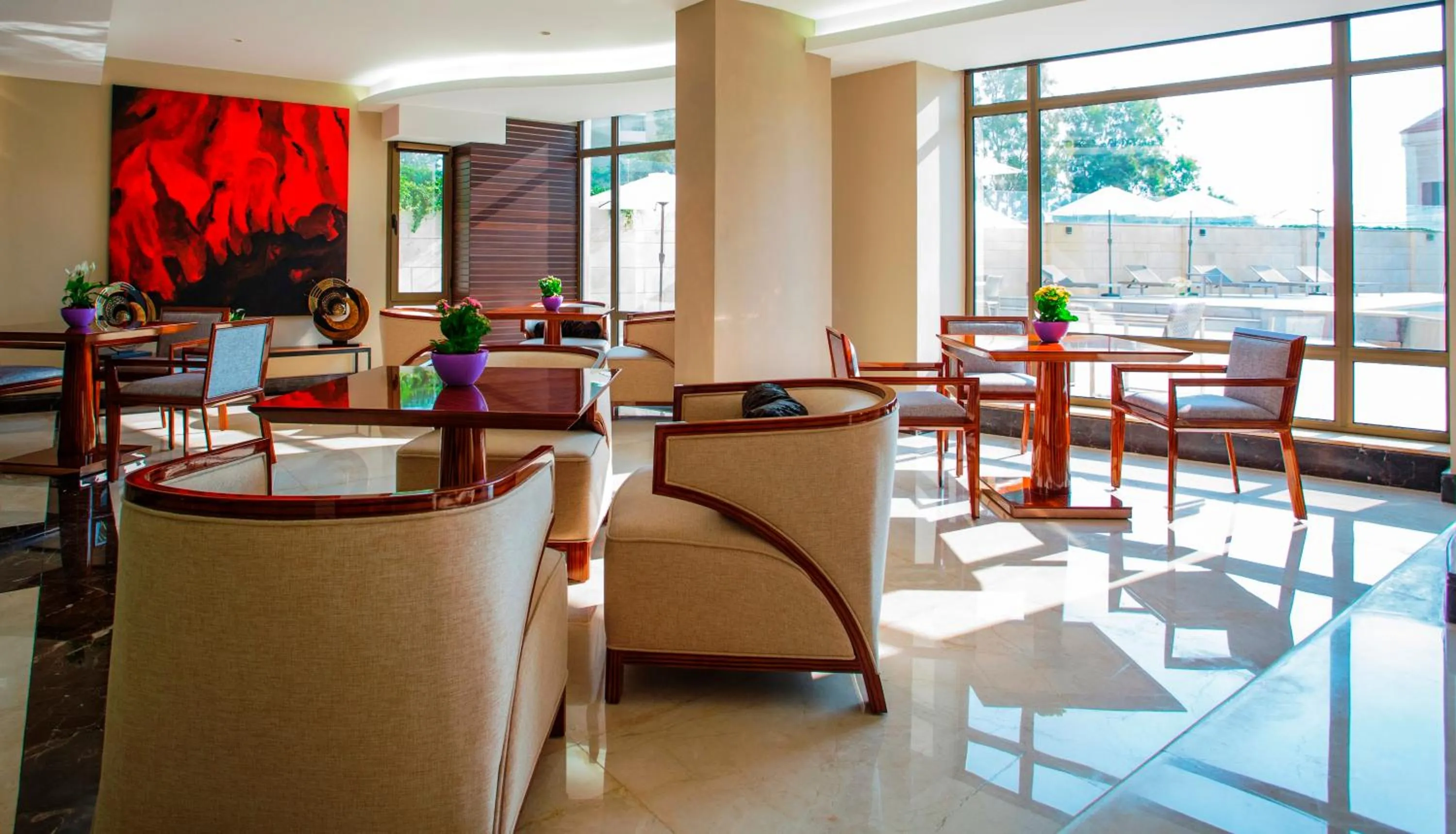 Living room in The Rooms Boutique Hotel