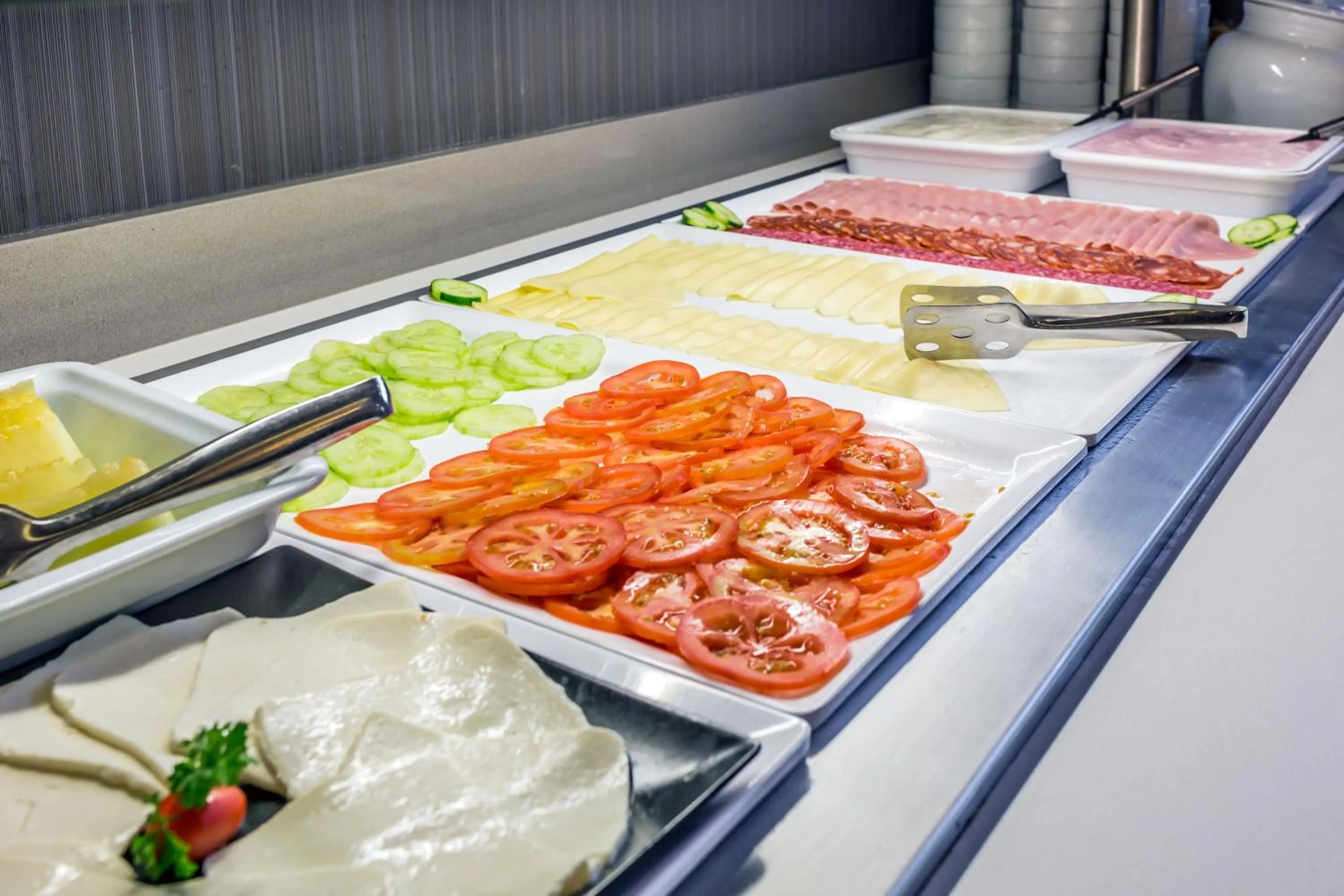 Buffet breakfast in Villa del Mar