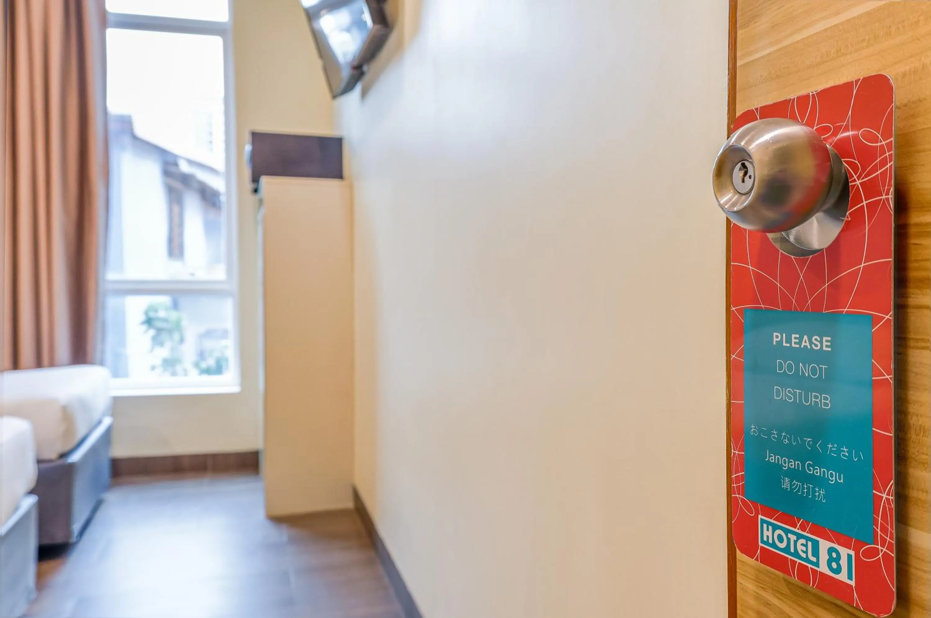 View (from property/room), Bed in Hotel 81 Dickson