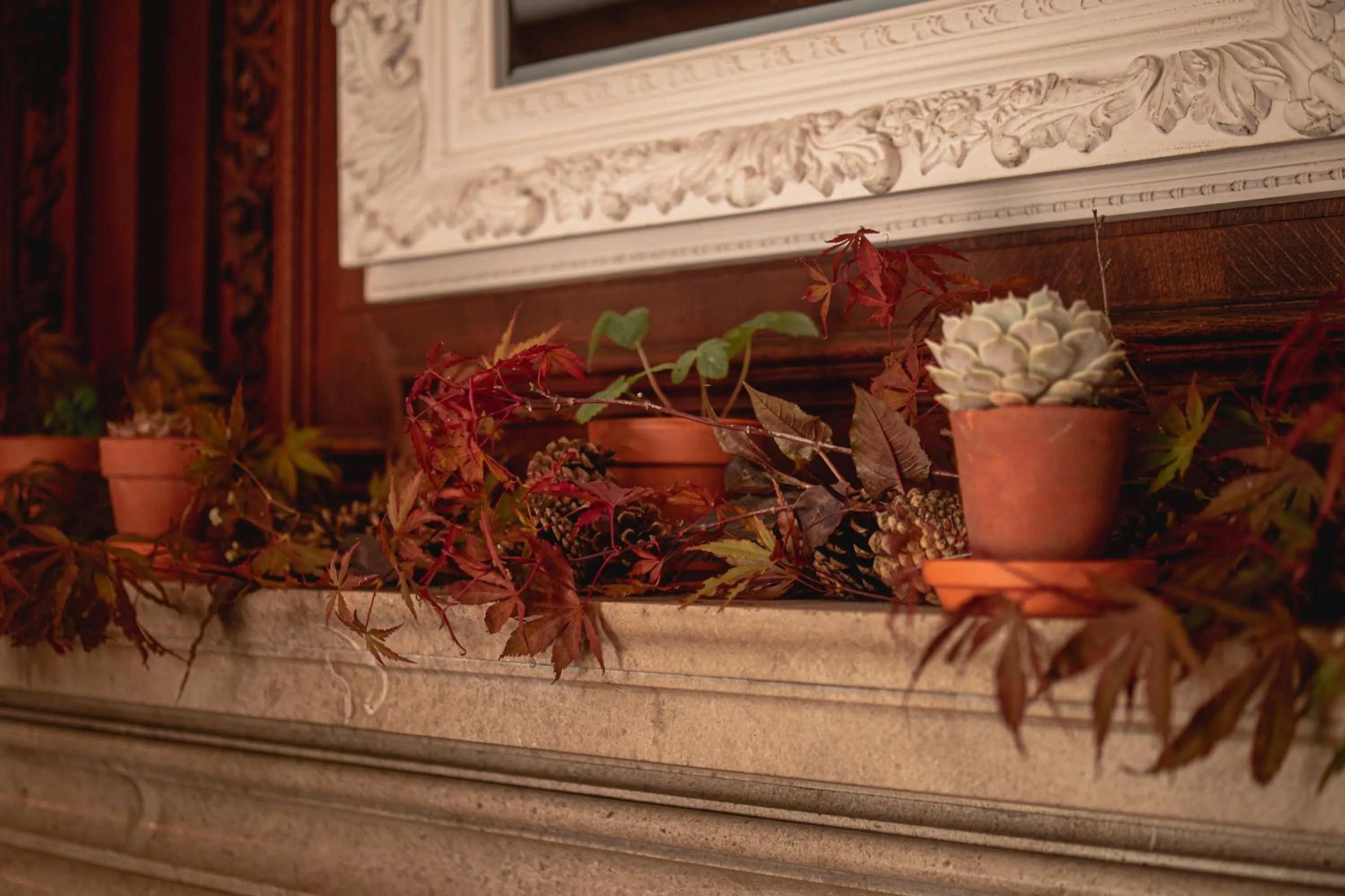 Decorative detail in Barnett Hill Hotel