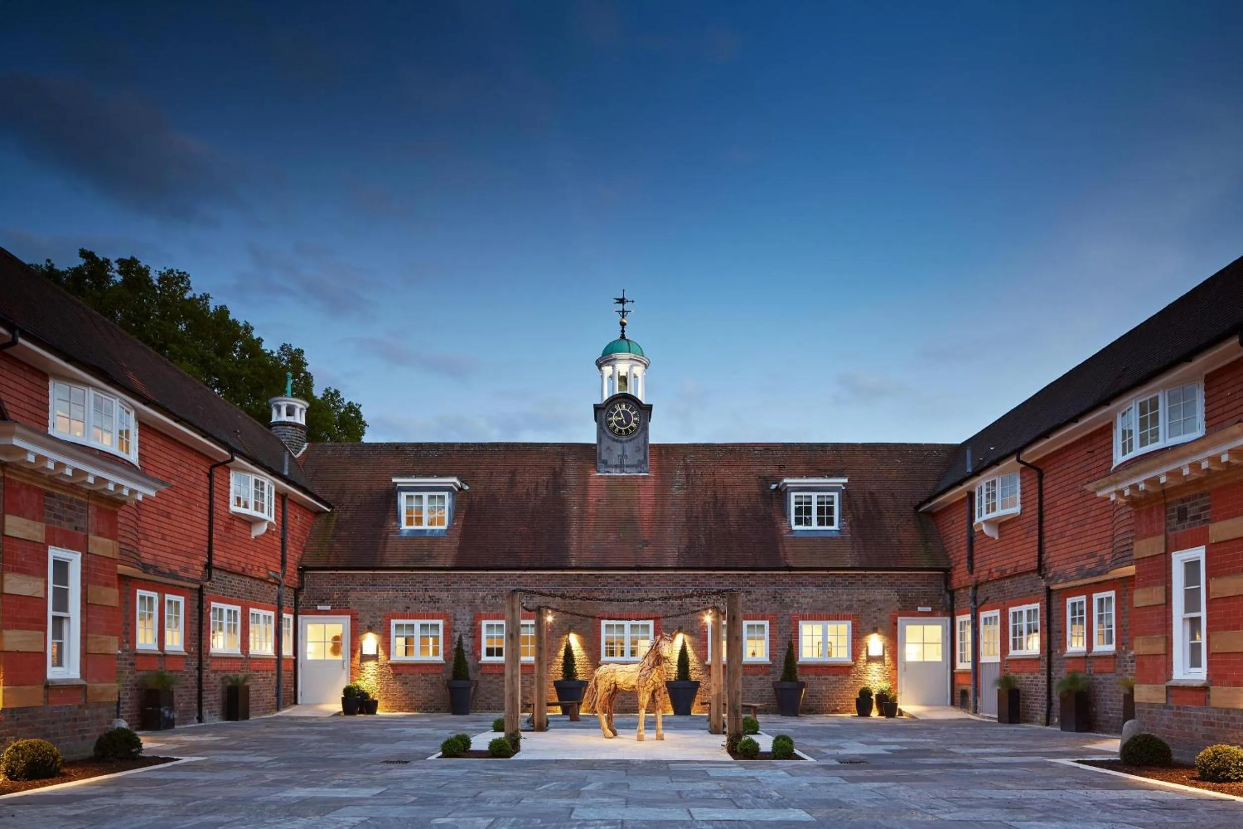 Property building in Barnett Hill Hotel