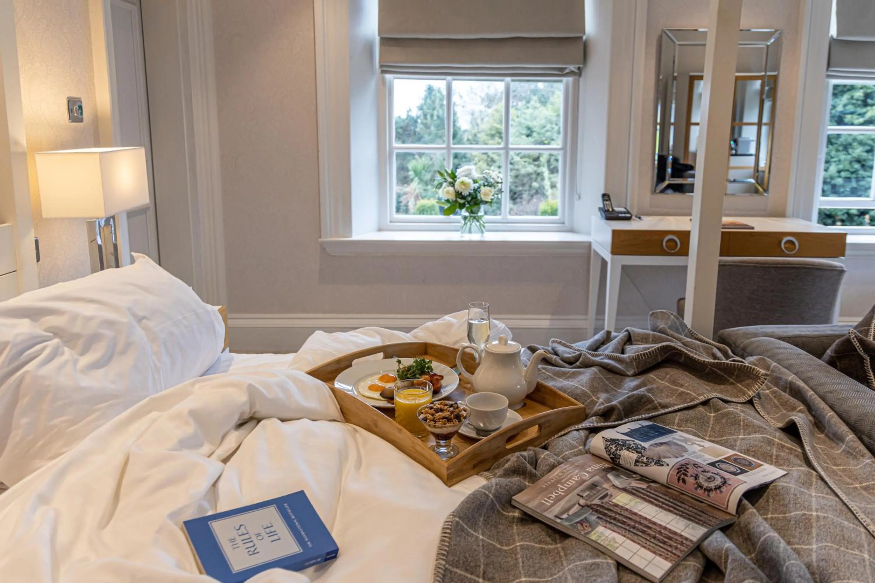 Bed in Barnett Hill Hotel