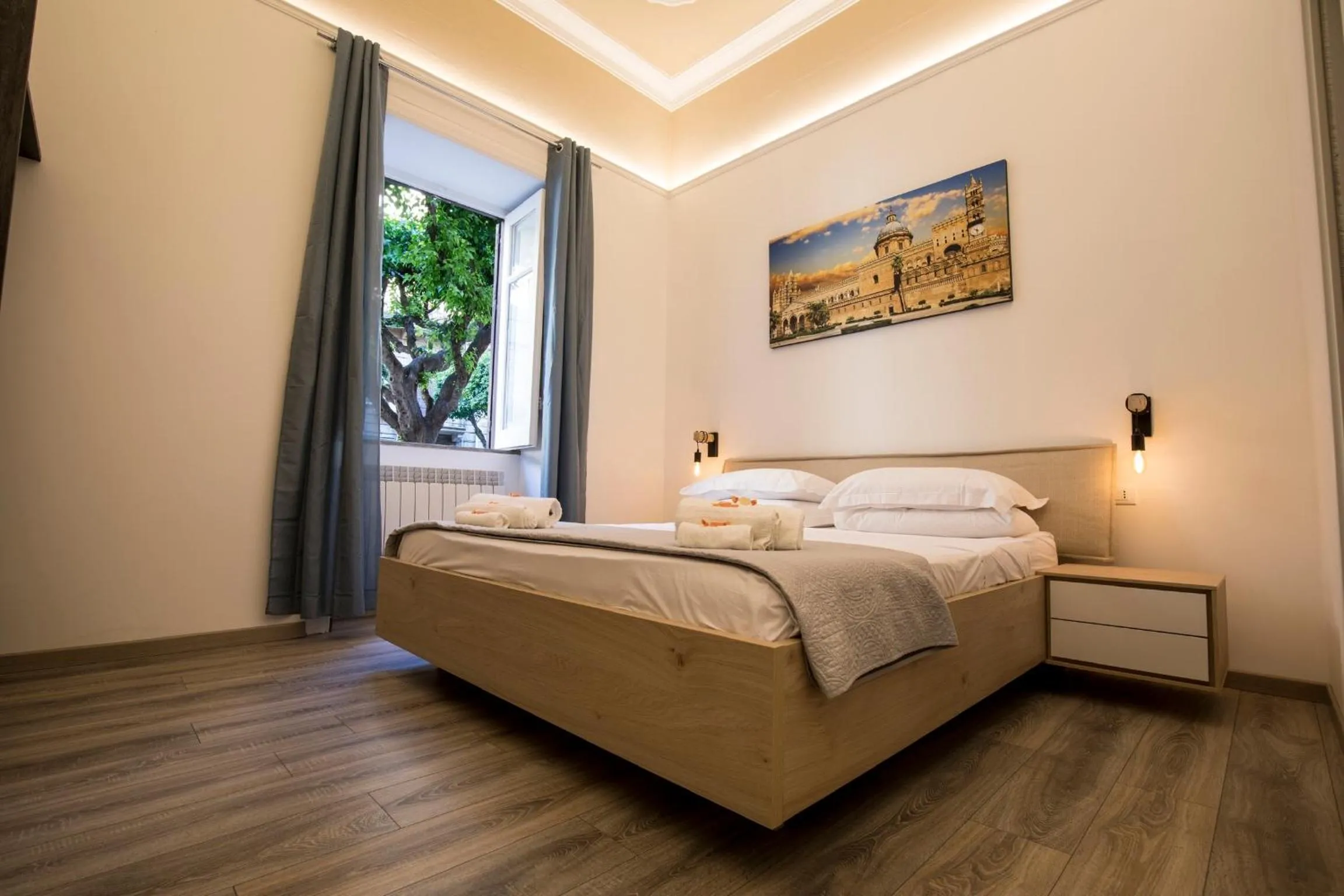 Bed in Sammartino suite