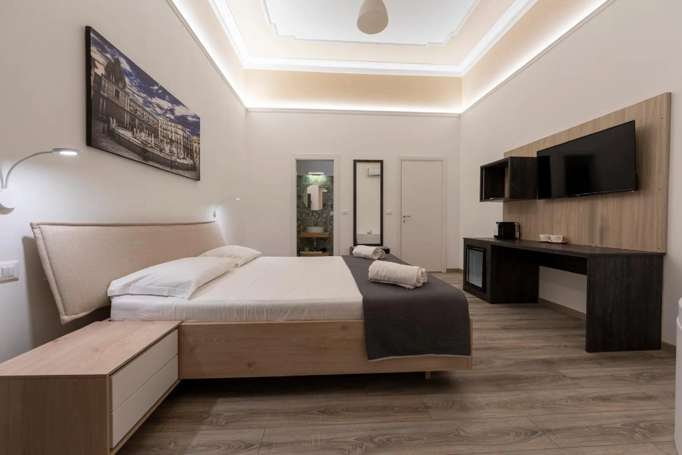 Bed in Sammartino suite