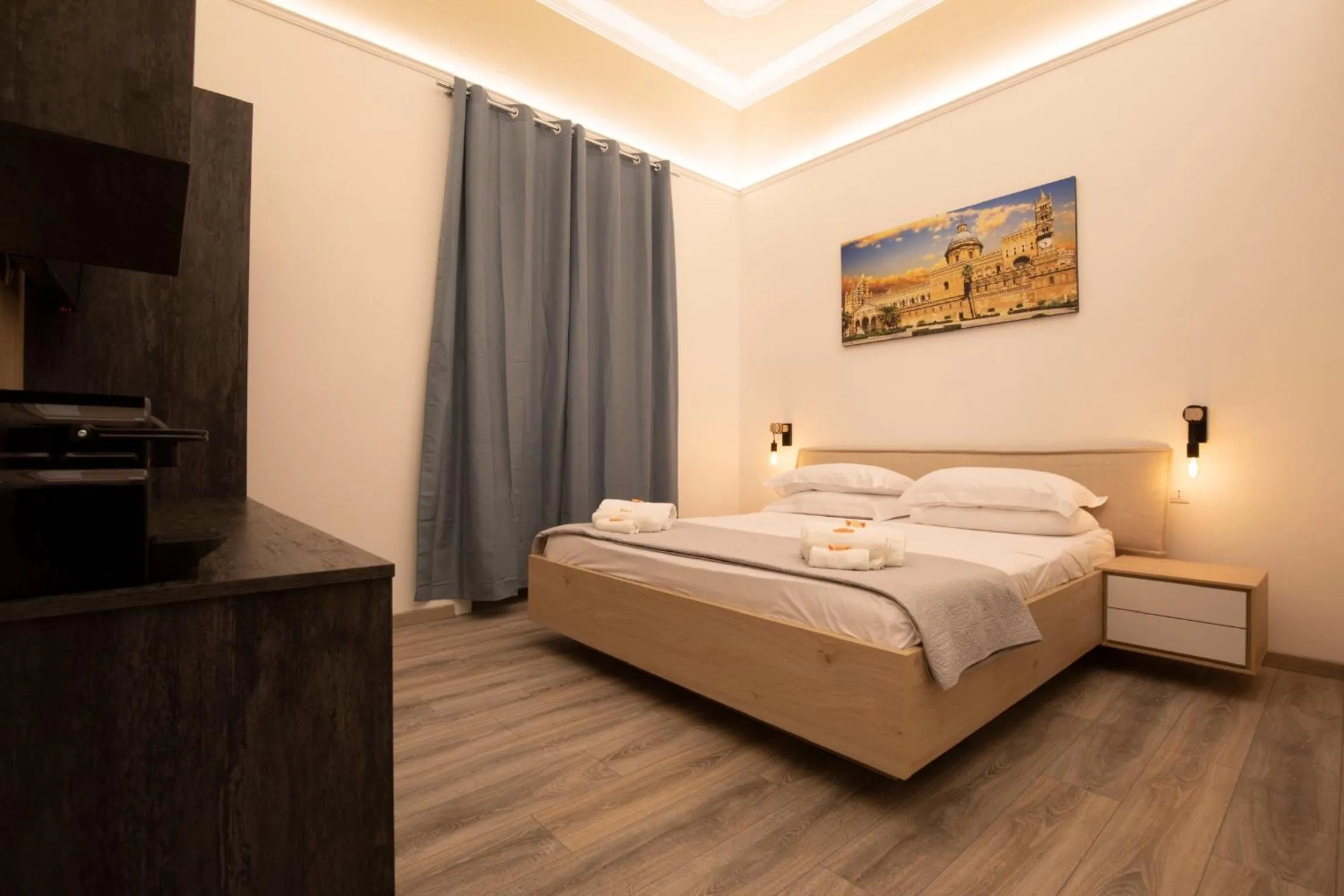 Bedroom, Bed in Sammartino suite