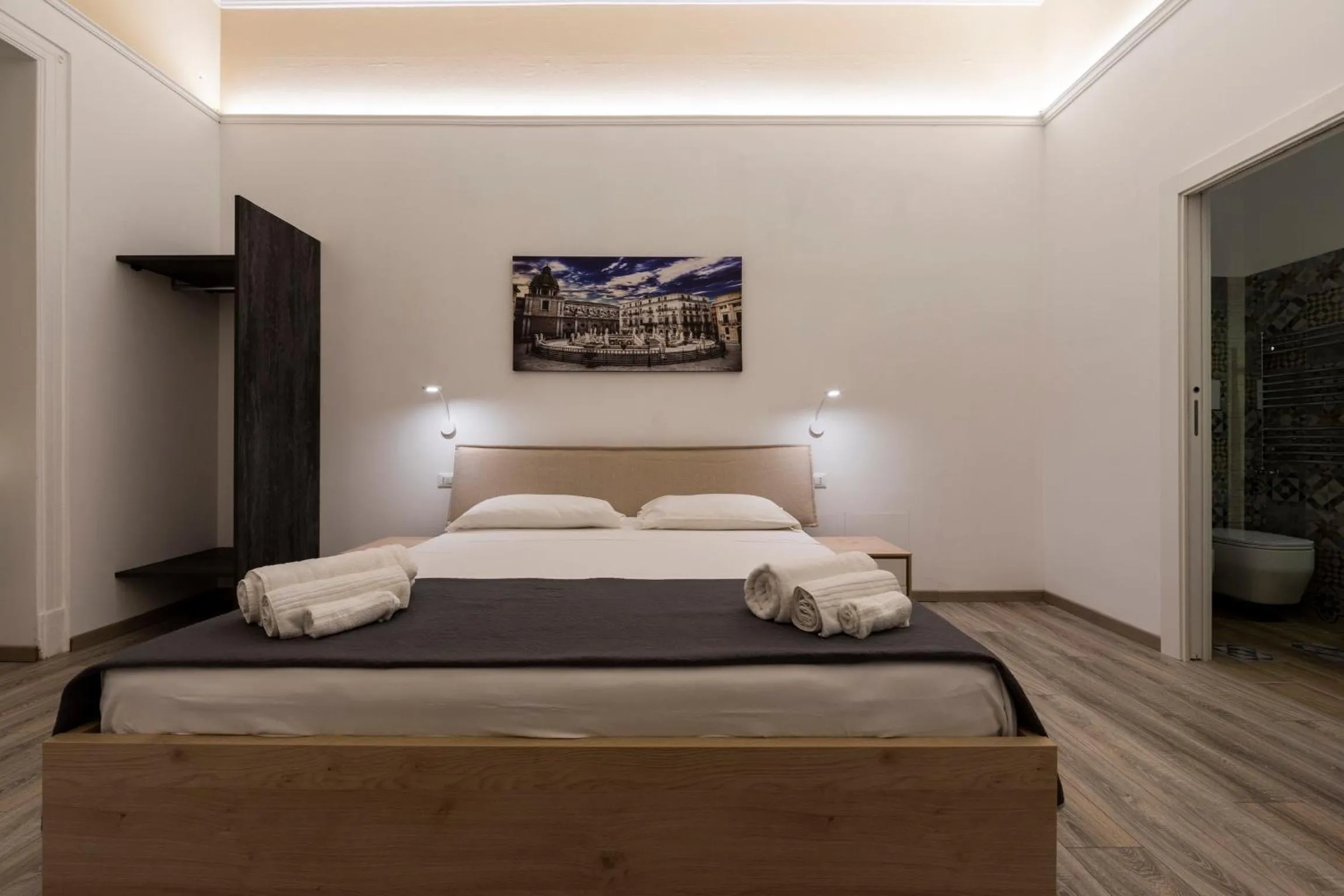 Bed in Sammartino suite