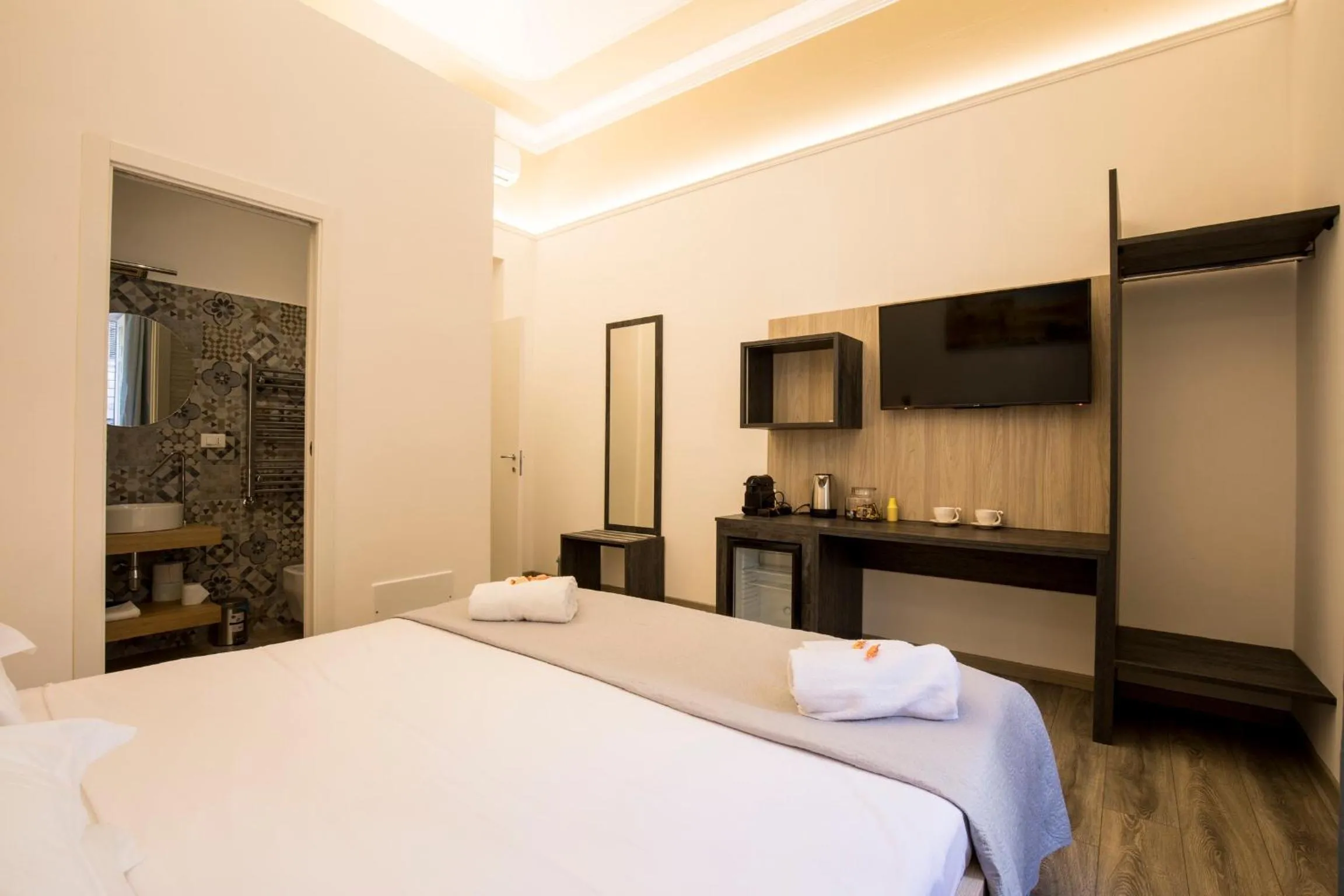 Bed in Sammartino suite