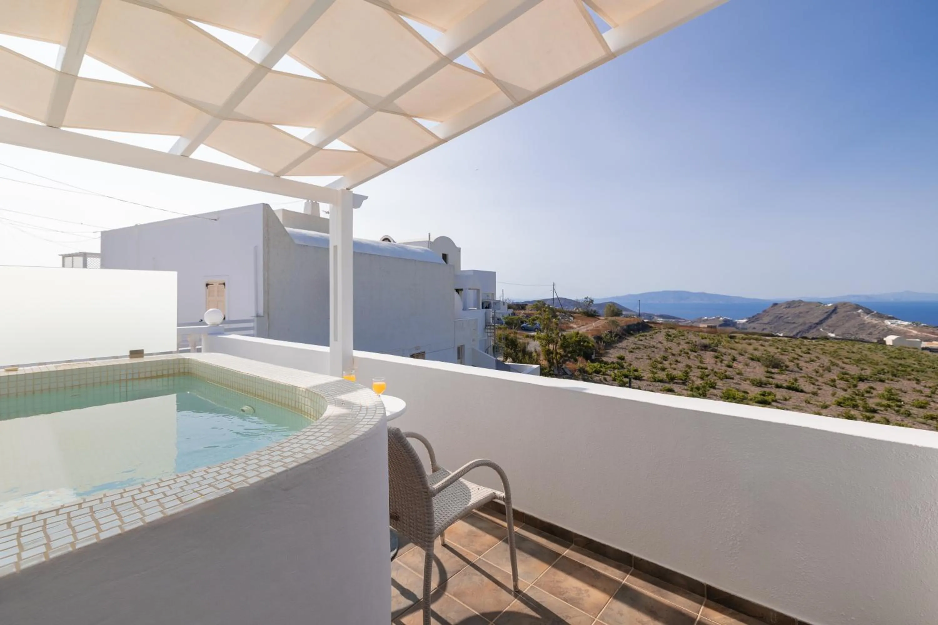 Patio in Villa Happening