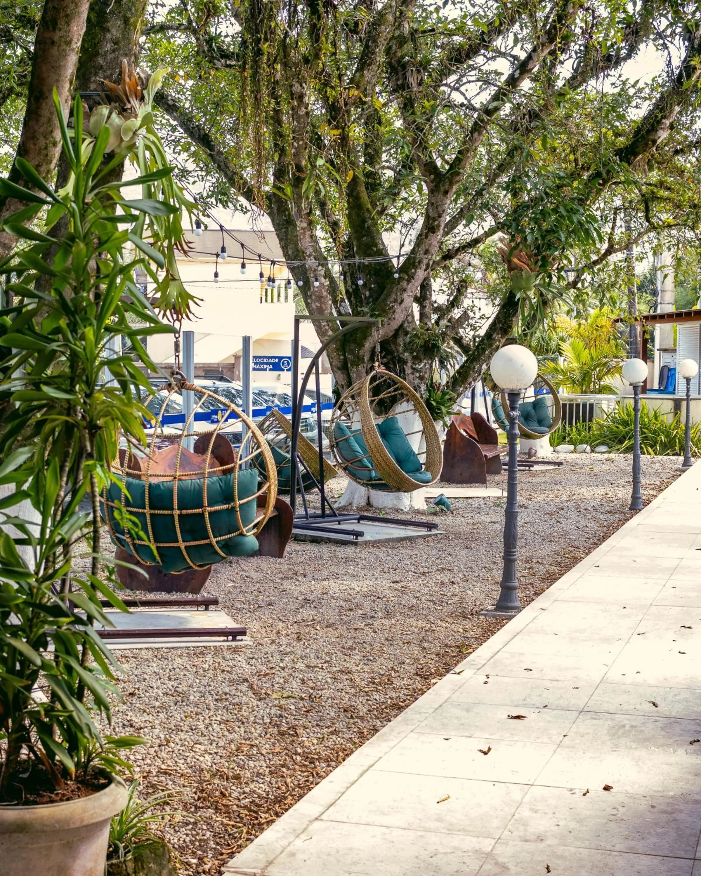 Garden in Pousada Ilha Vitoria