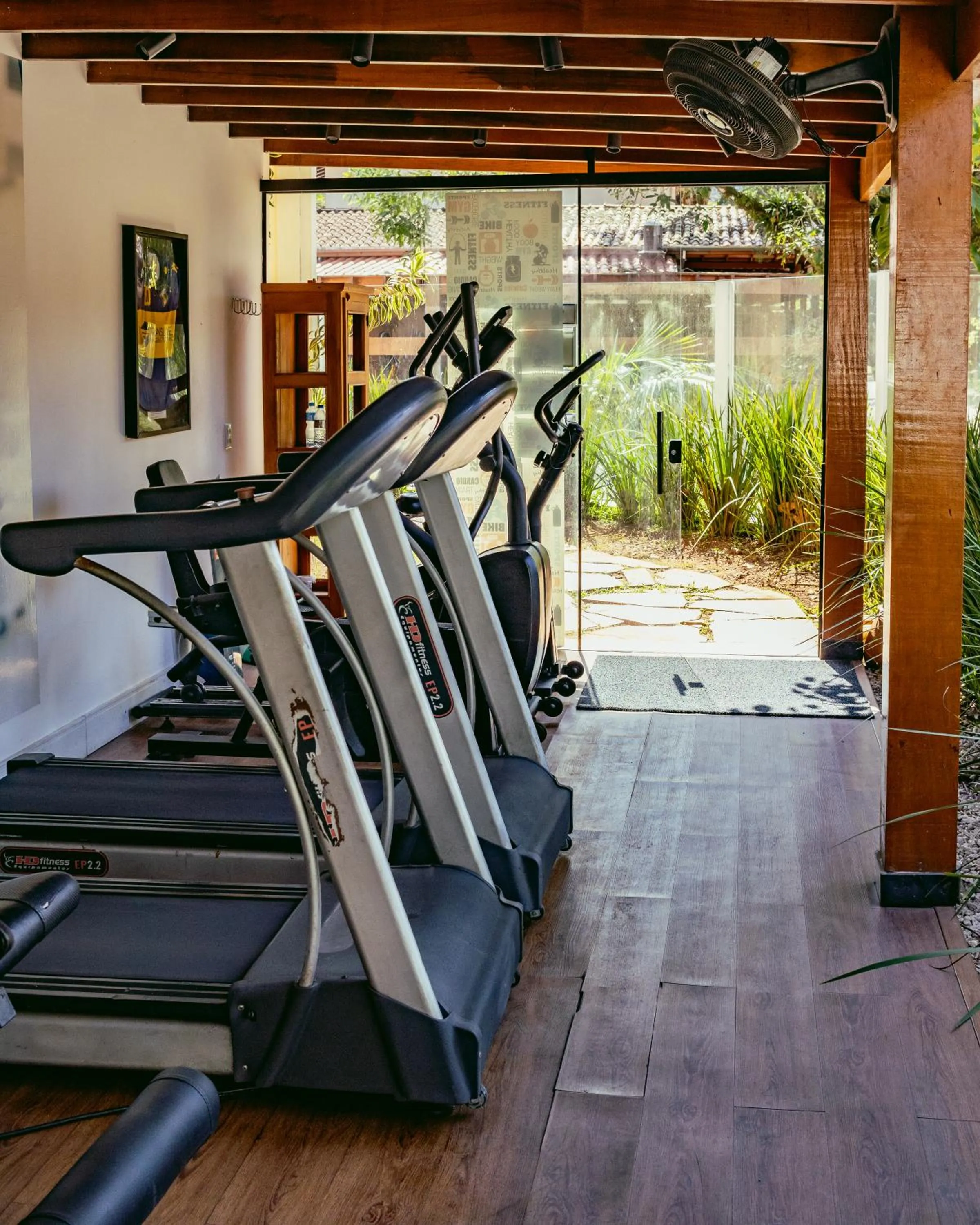 Fitness centre/facilities in Pousada Ilha Vitoria