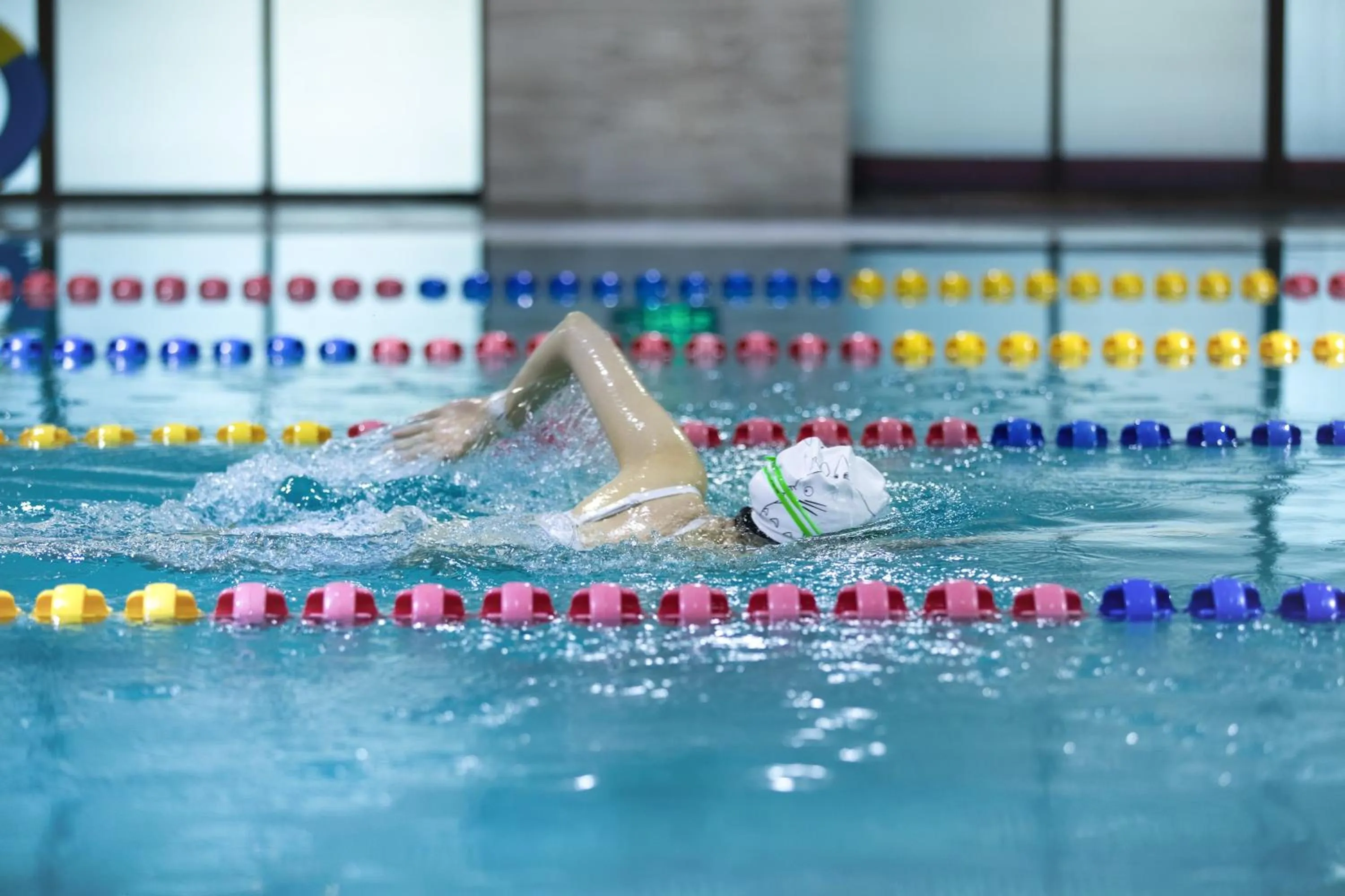 Swimming pool in Holiday Inn Baoji Central by IHG