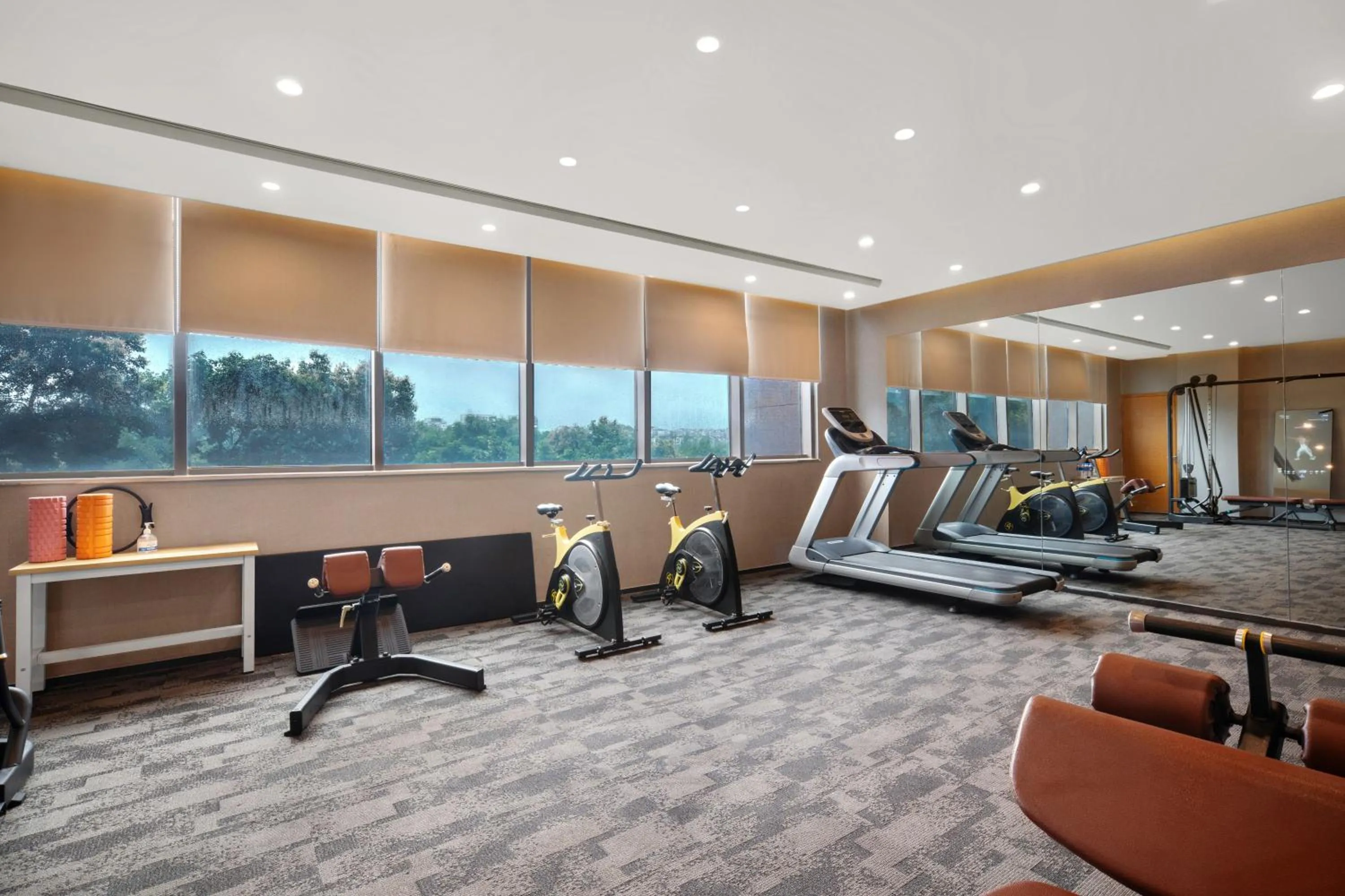 Fitness centre/facilities in Holiday Inn Express Chengdu Airport Zone Shuangliu International Airport