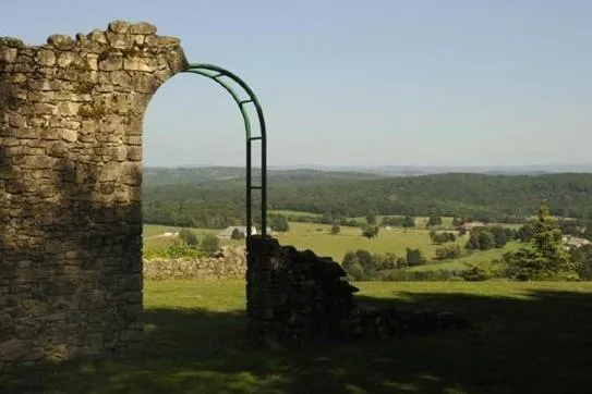 Natural landscape in Logis Hôtel de la Tour