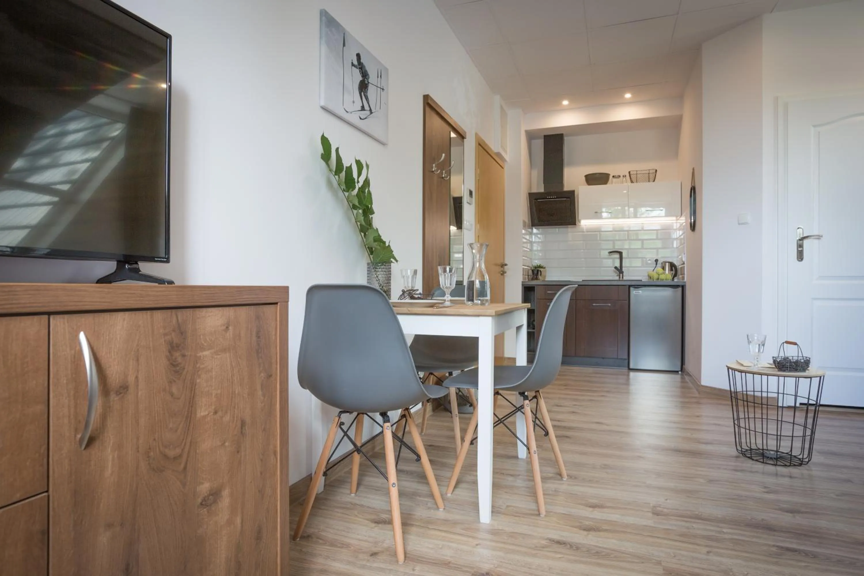 Kitchen or kitchenette in Stacja Zakopane - Apartamenty w centrum