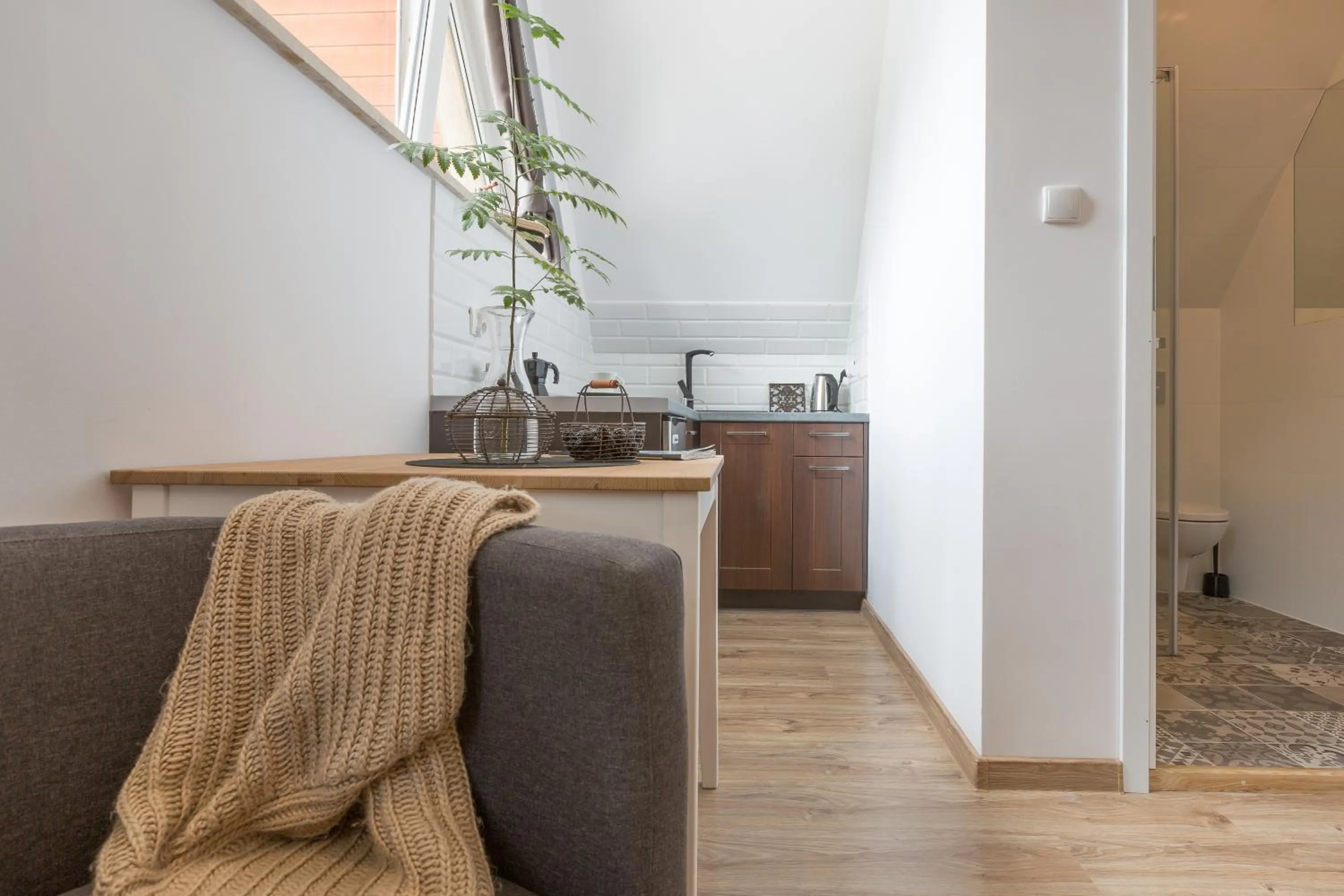 Kitchen or kitchenette in Stacja Zakopane - Apartamenty w centrum