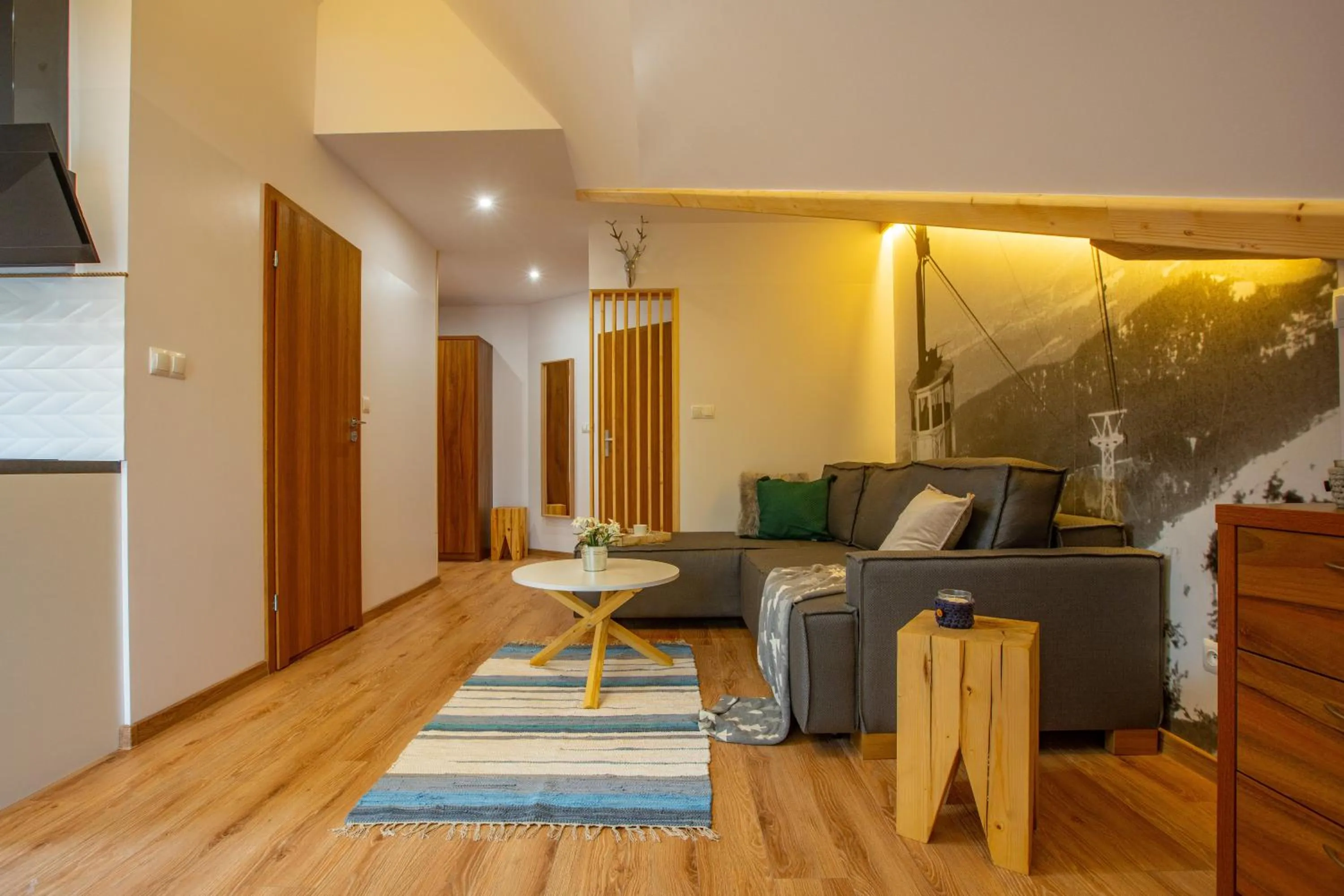 Living room in Stacja Zakopane - Apartamenty w centrum