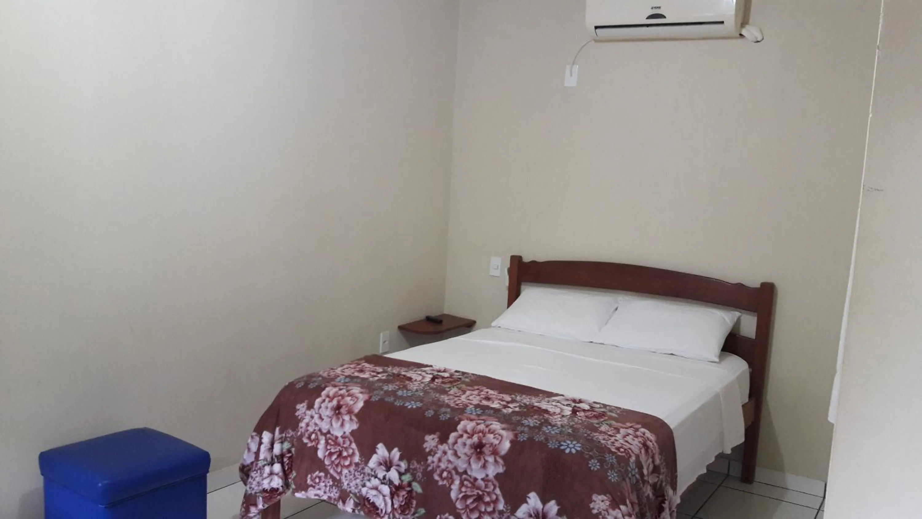 Bed in Pousada Rio e Mar