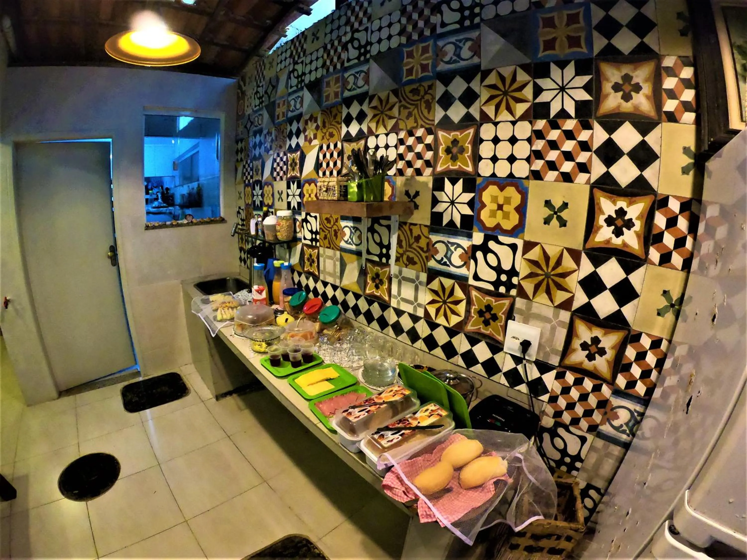 Breakfast in Mata Virgem Hostel e Pousada