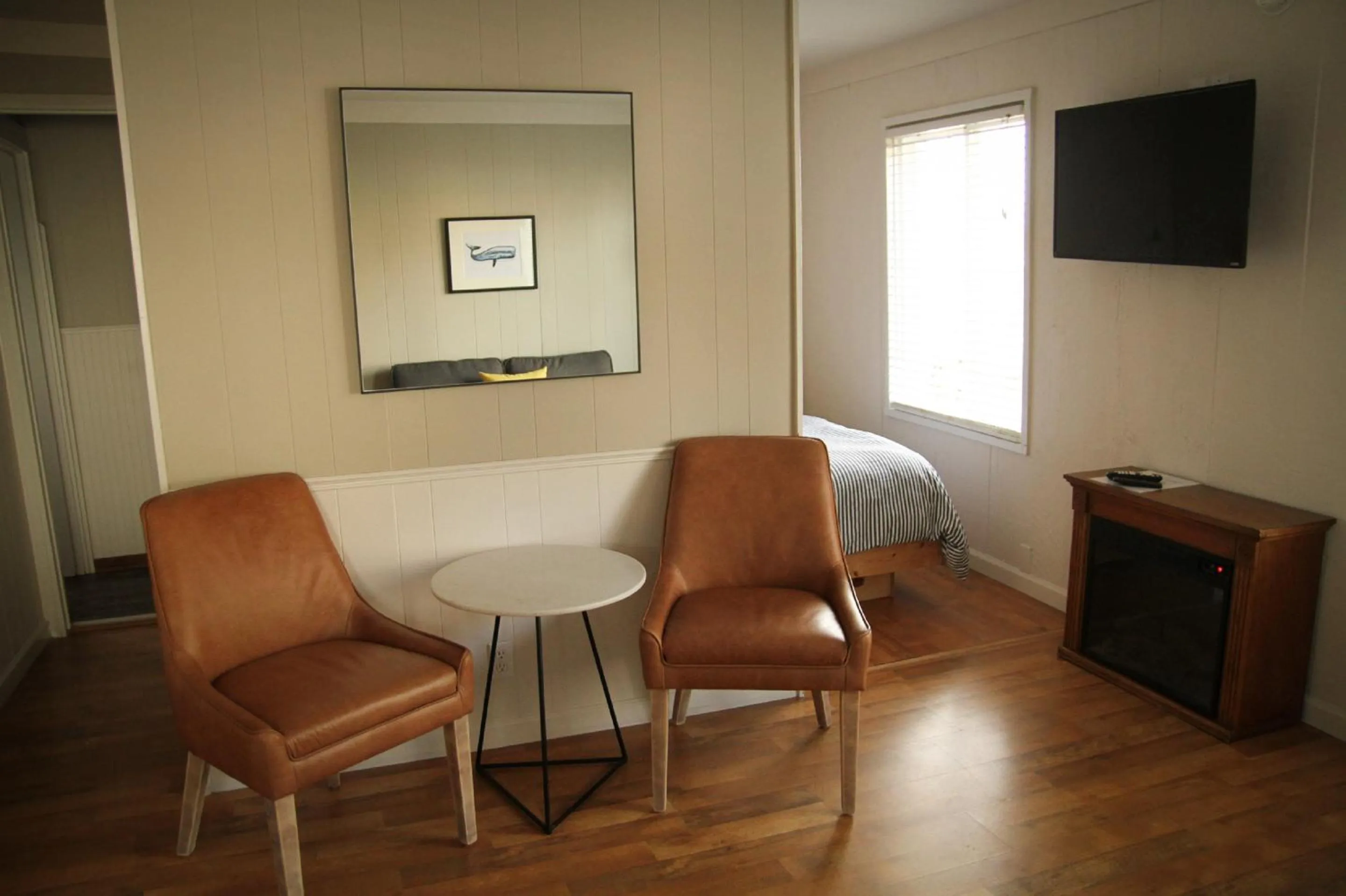 Living room in Boardwalk Cottages