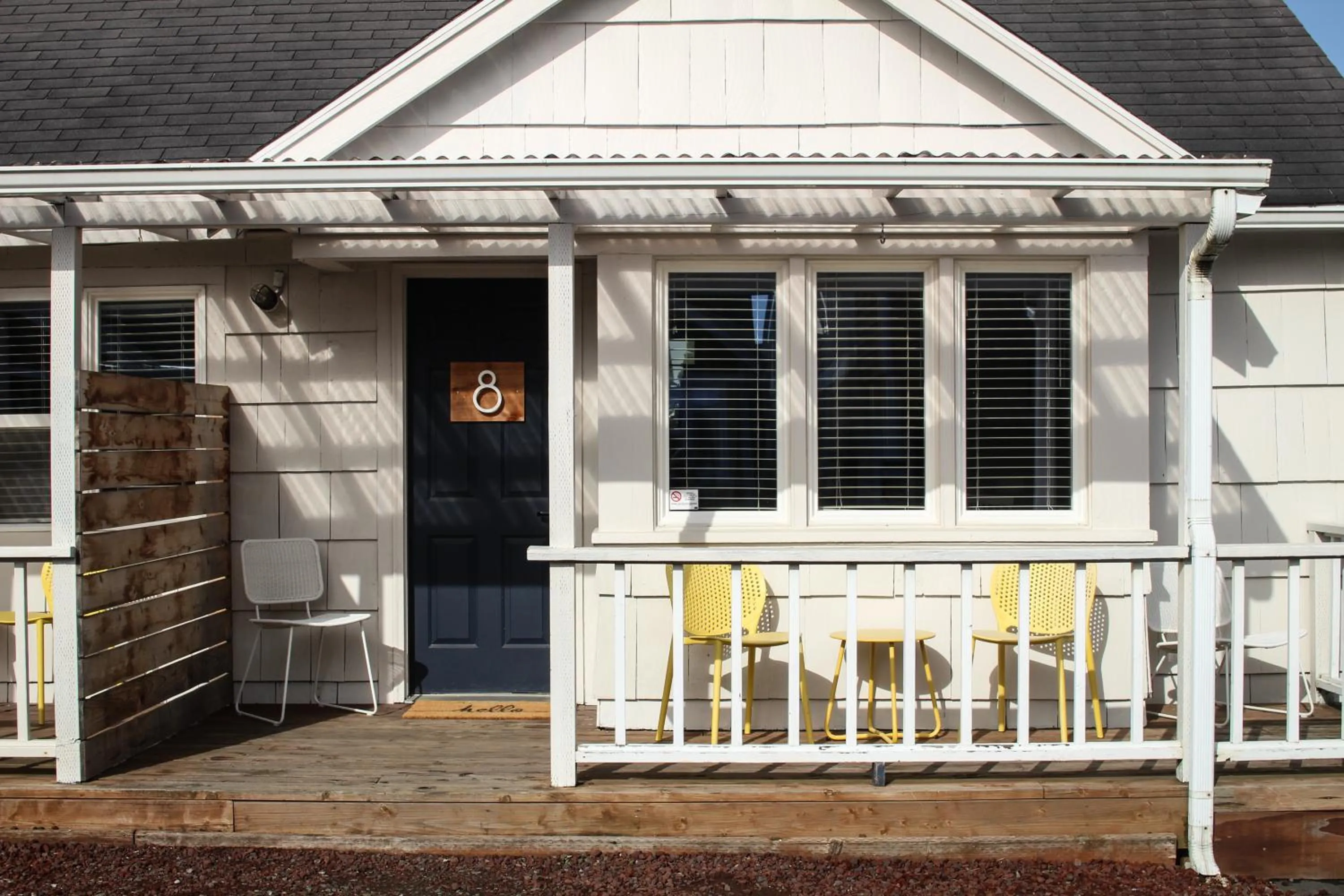 Patio in Boardwalk Cottages