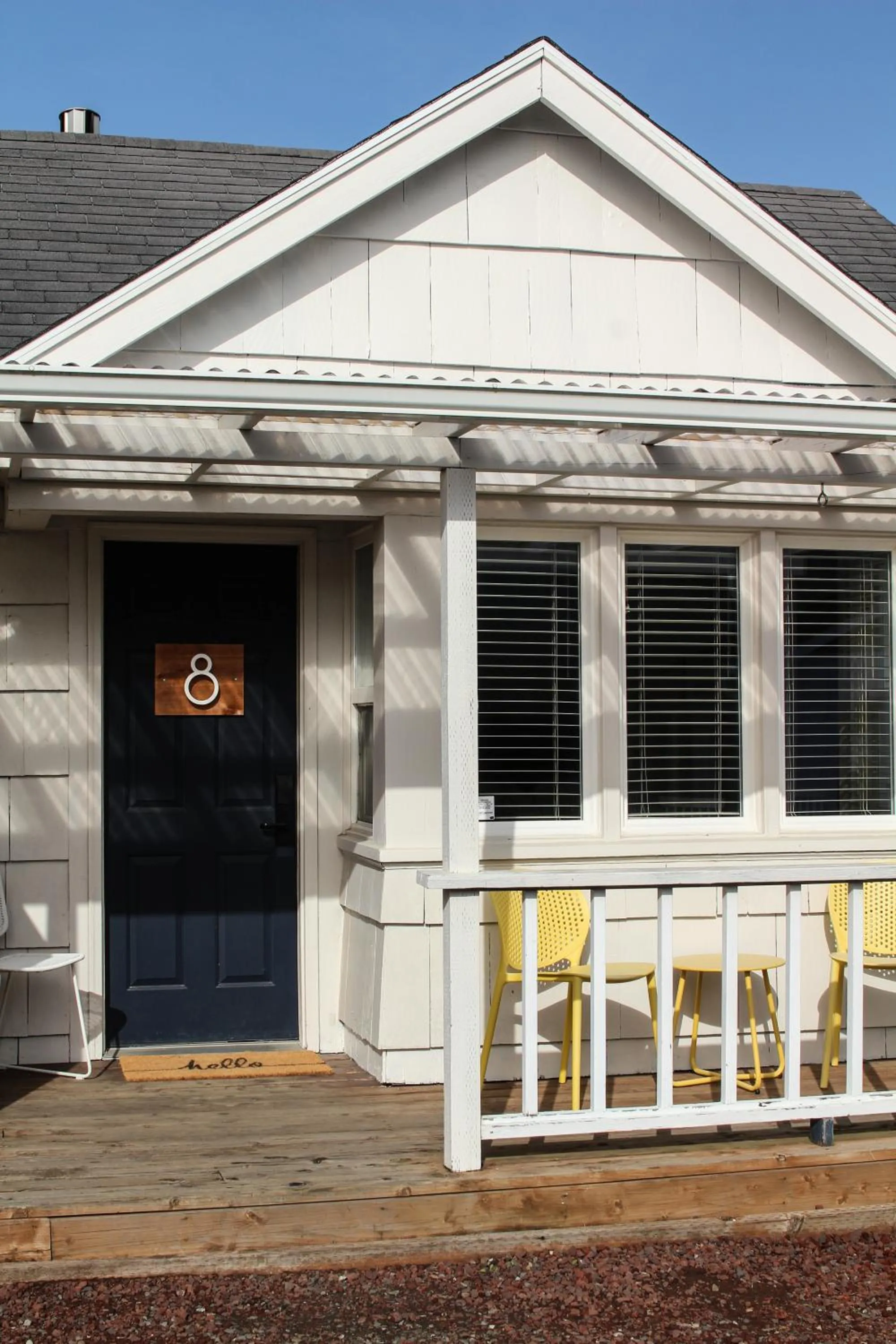 Patio in Boardwalk Cottages