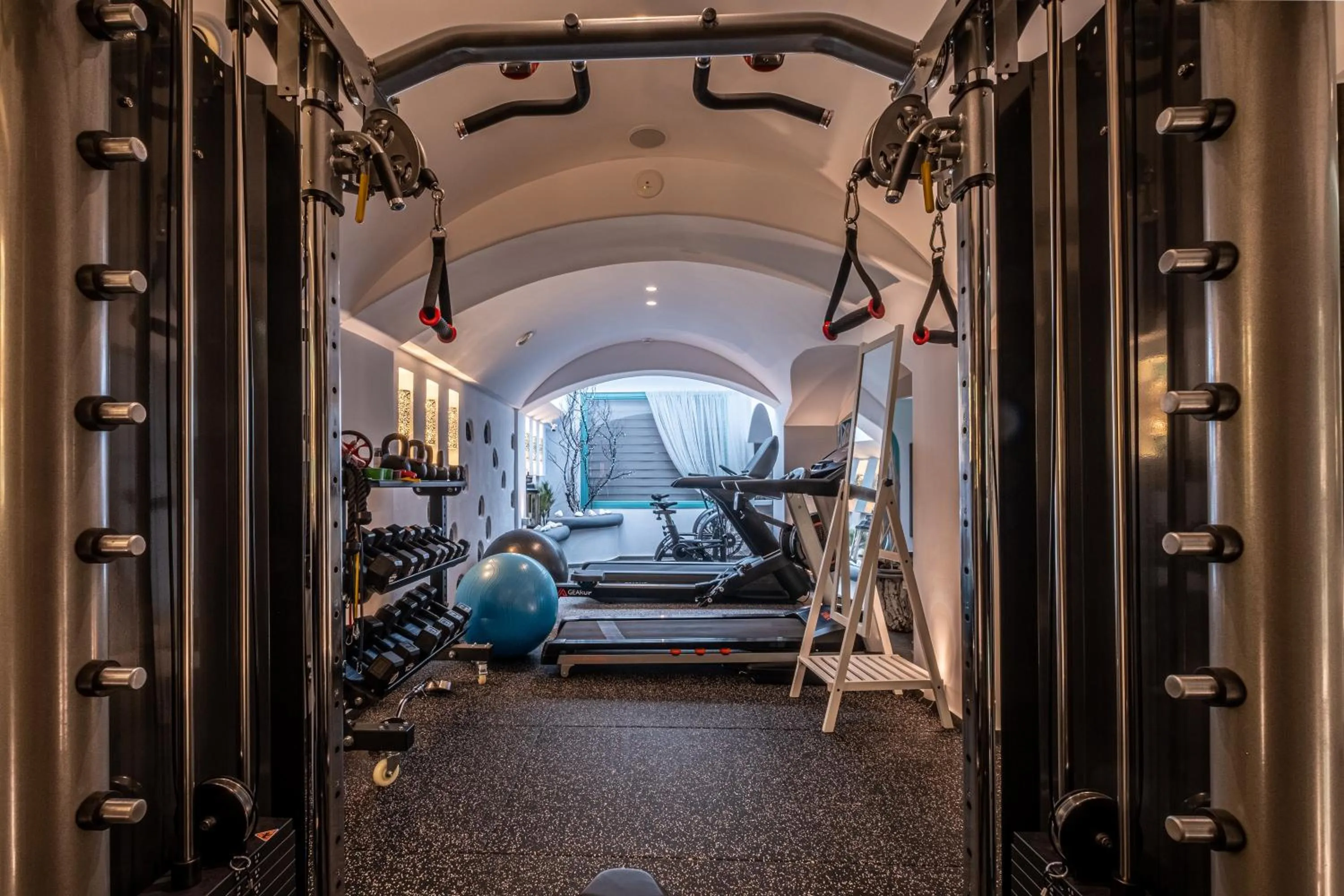 Fitness centre/facilities in Anastasia Princess Luxury Beach Residence, Adults Only
