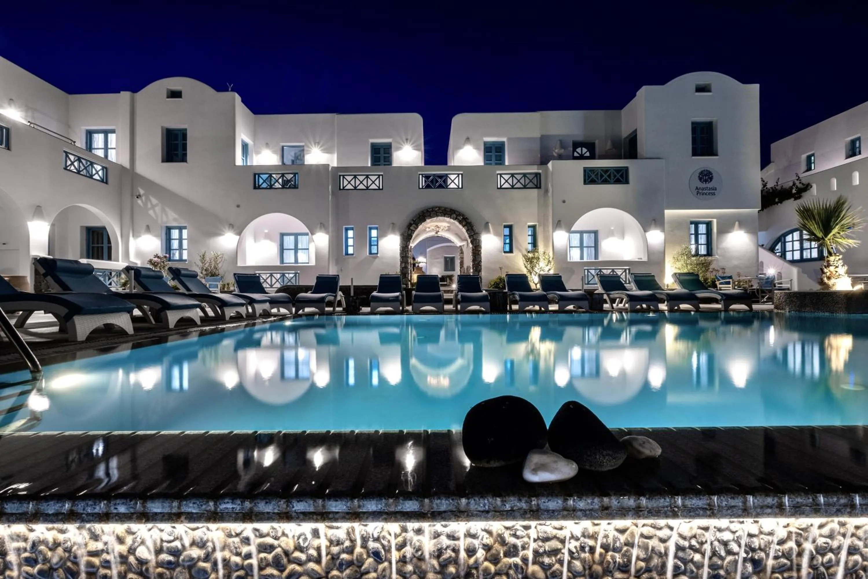 Swimming pool in Anastasia Princess Luxury Beach Residence, Adults Only