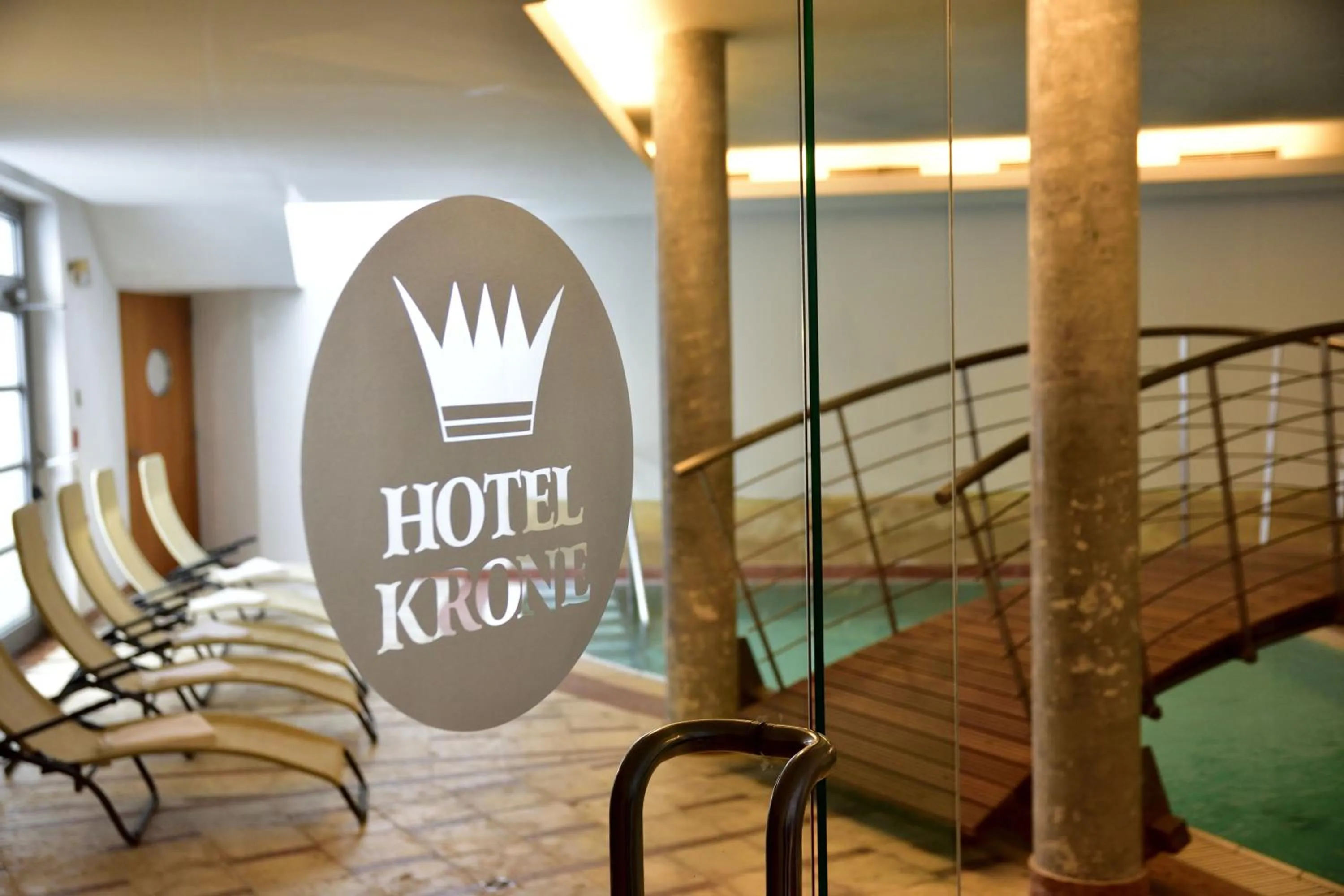 Logo/Certificate/Sign in Hotel Krone
